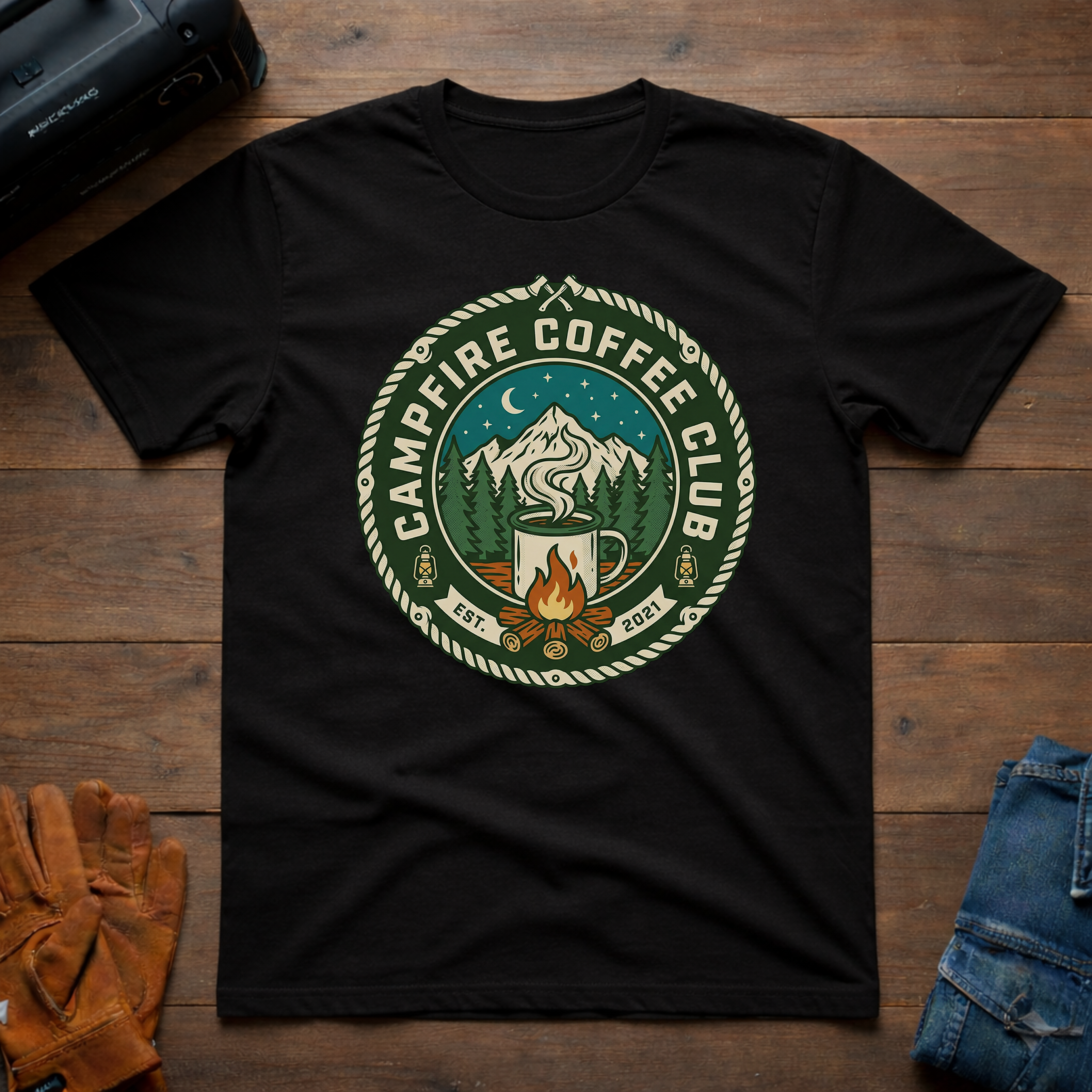 Campfire Coffee Club T-Shirt