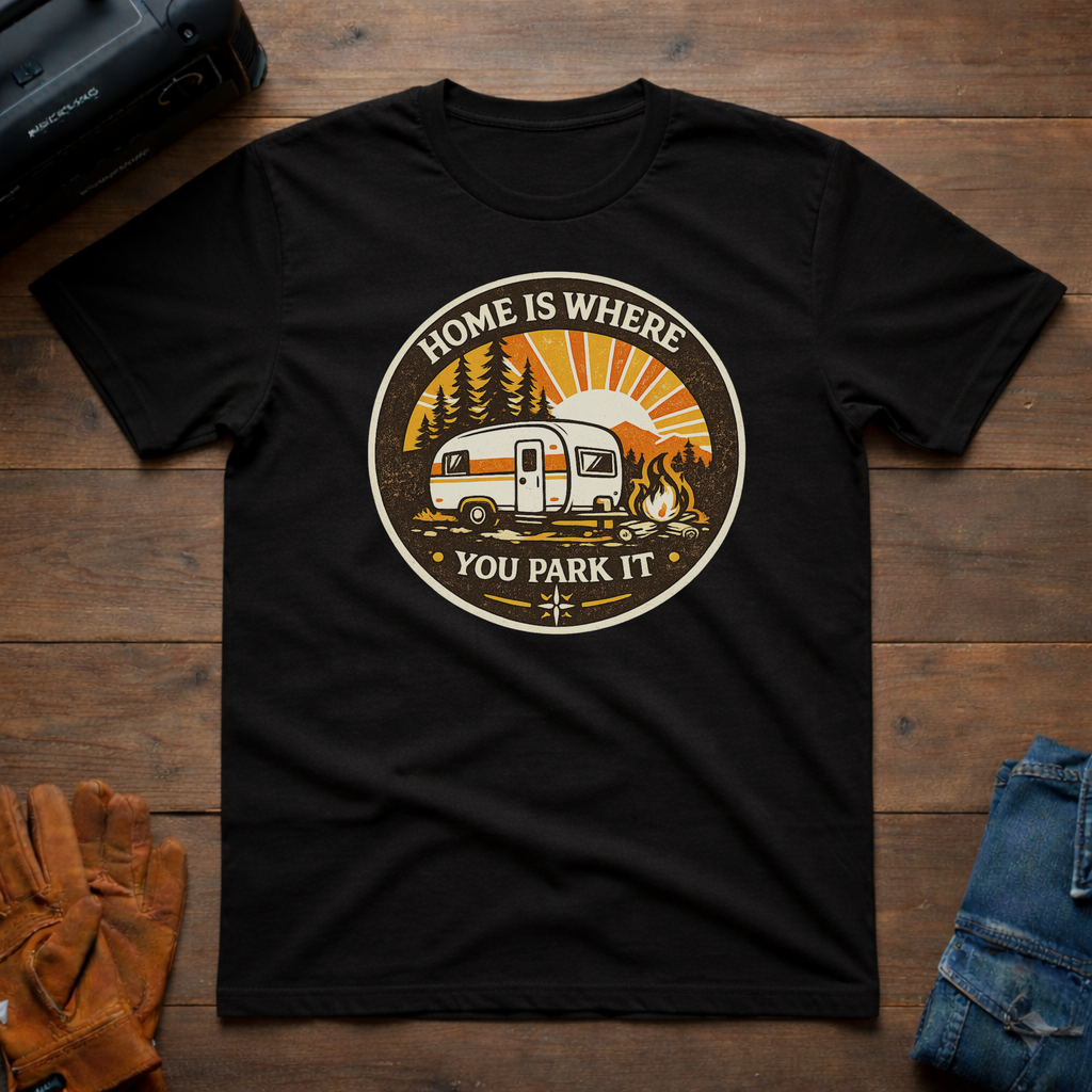 Home Is Where You Park It T-Shirt