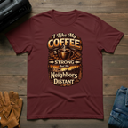 I Like My Coffee Strong RV Unisex T-Shirt