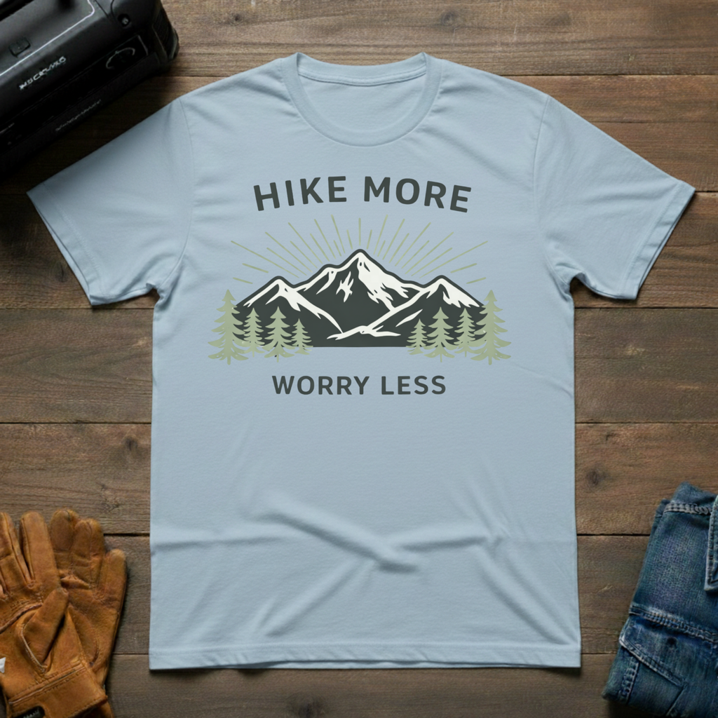 Hike More Worry Less T-Shirt