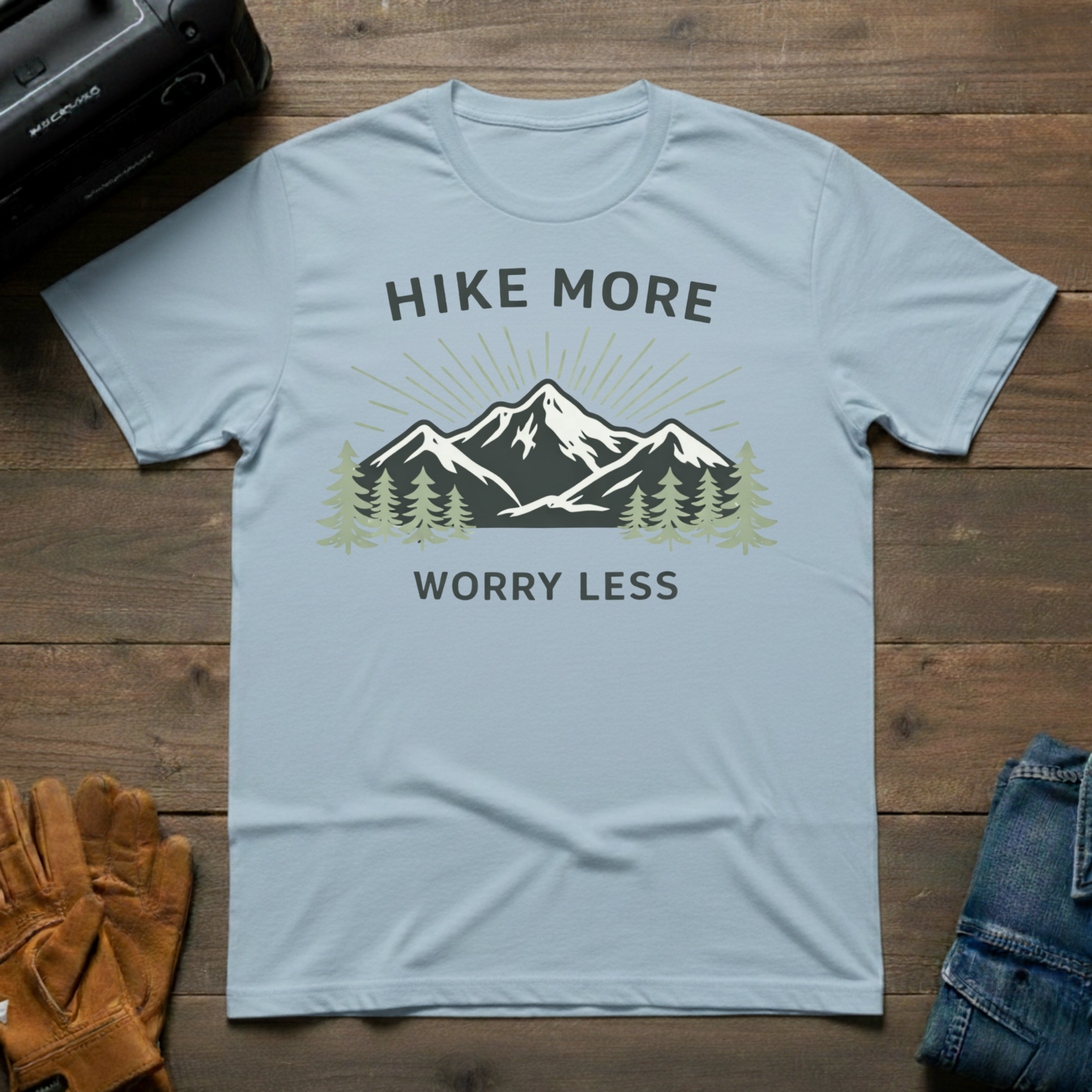 Hike More Worry Less T-Shirt