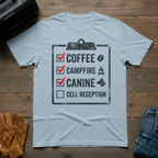 Coffee Campfire Canines T-Shirt