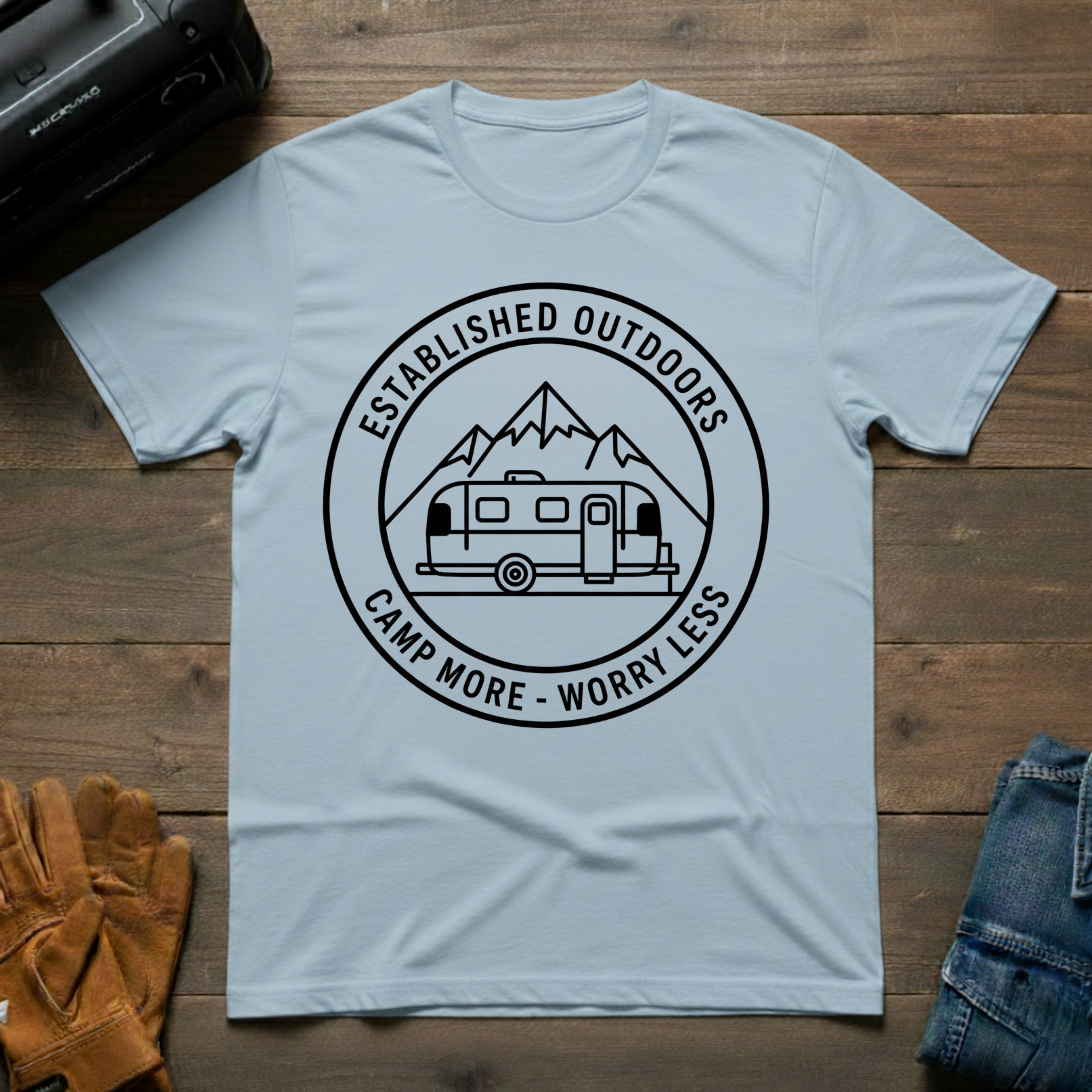 Camp More Worry Less T-Shirt