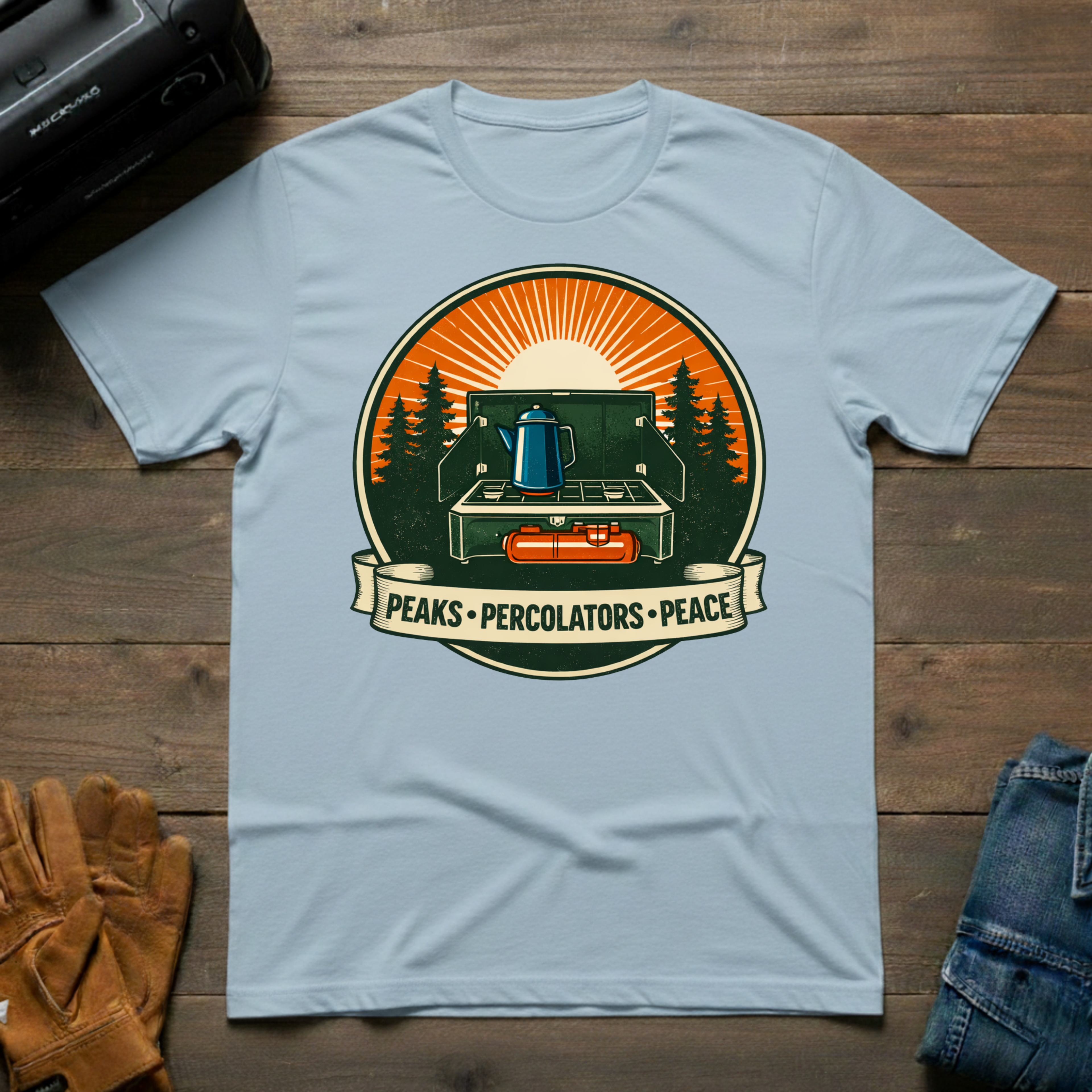 Peaks Percolators Peace T-Shirt