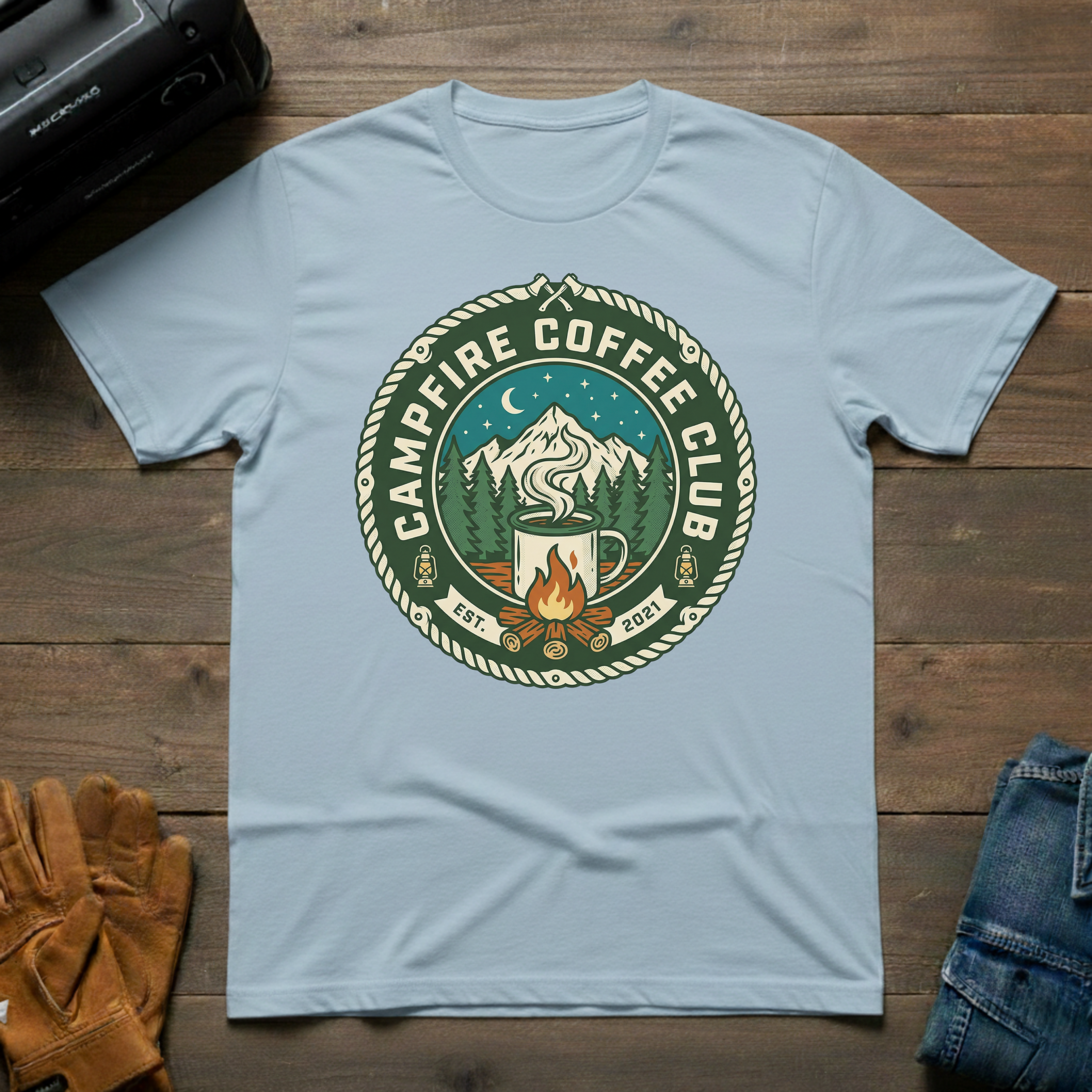 Campfire Coffee Club T-Shirt