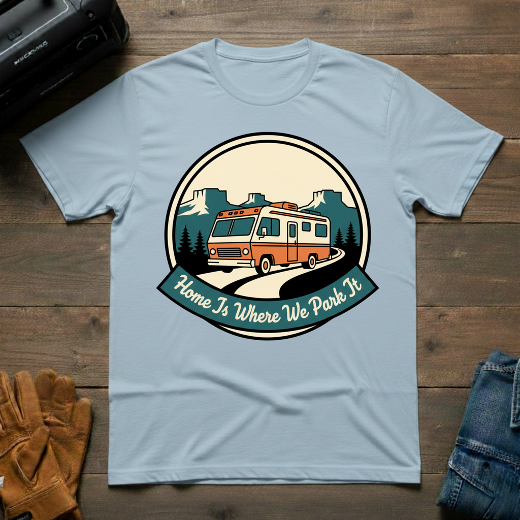 Home Is Where We Park It T-Shirt
