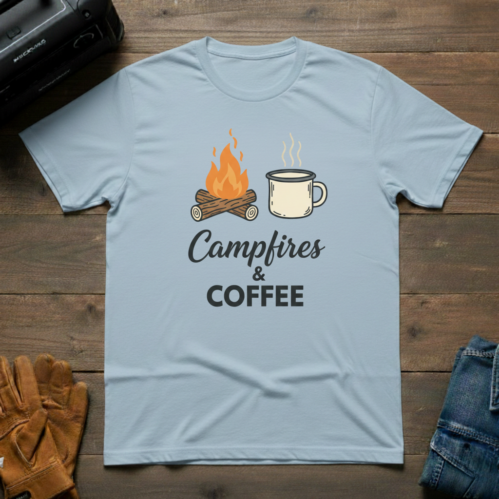 Campfires & Coffee T-Shirt