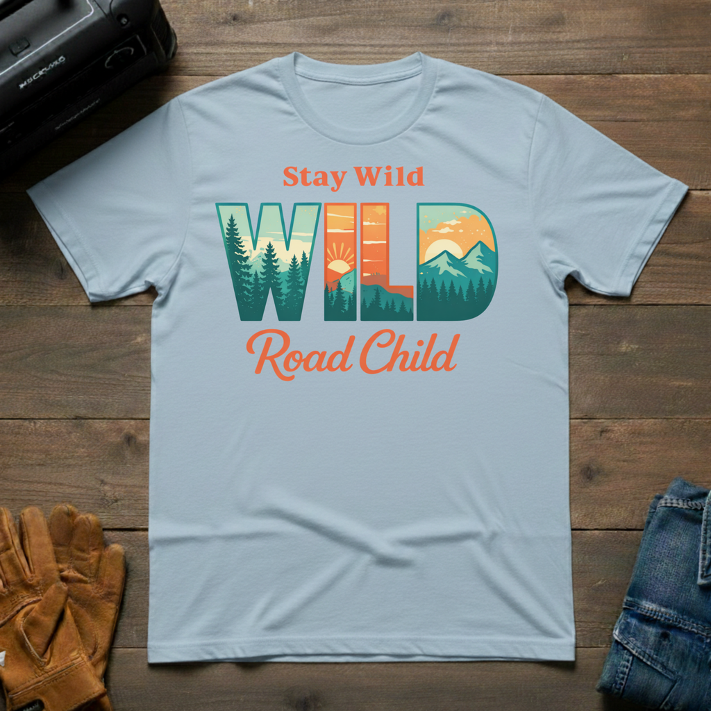Stay Wild Road Child T-Shirt