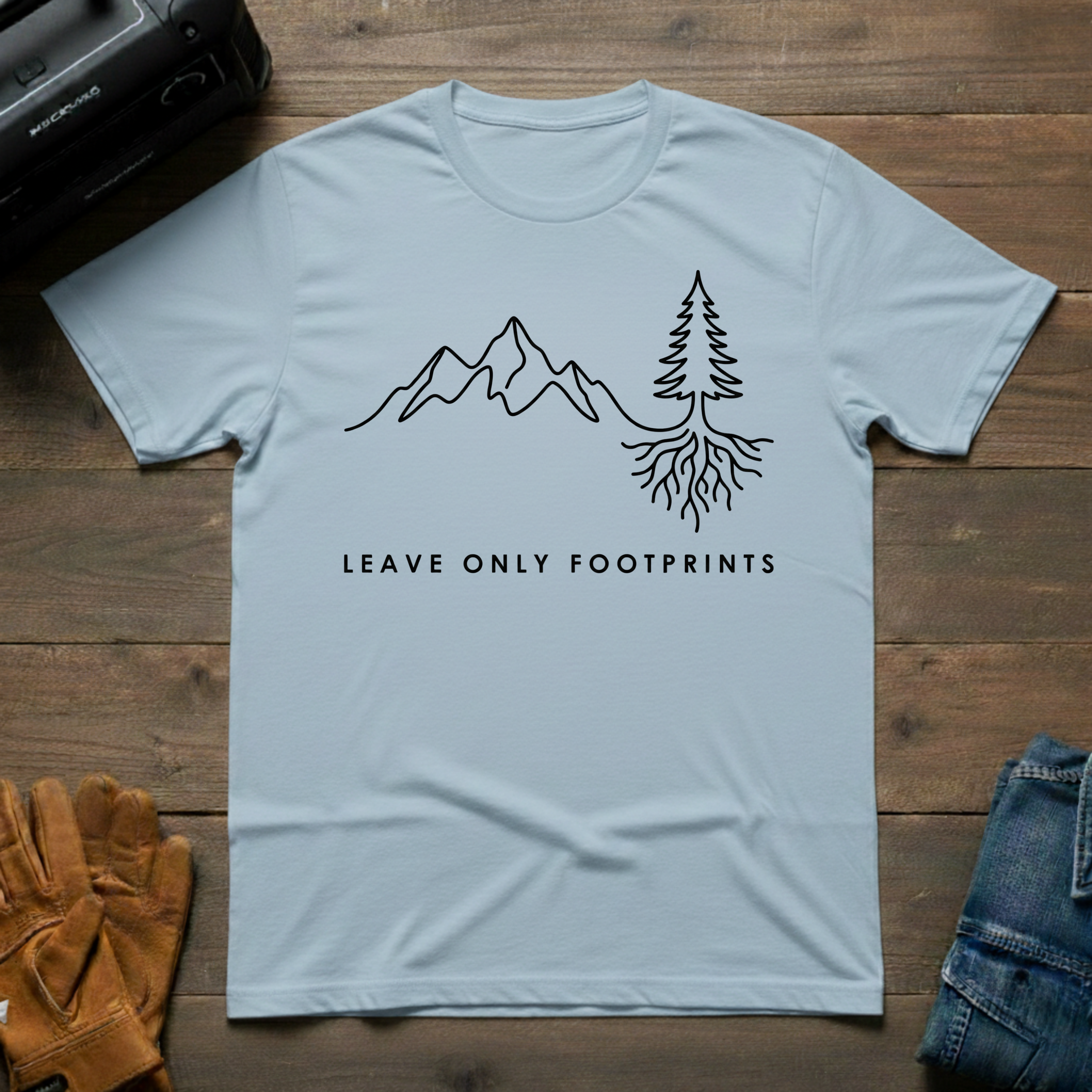Leave Only Footprints T-Shirt