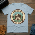 Camping First Coffee Second T-Shirt