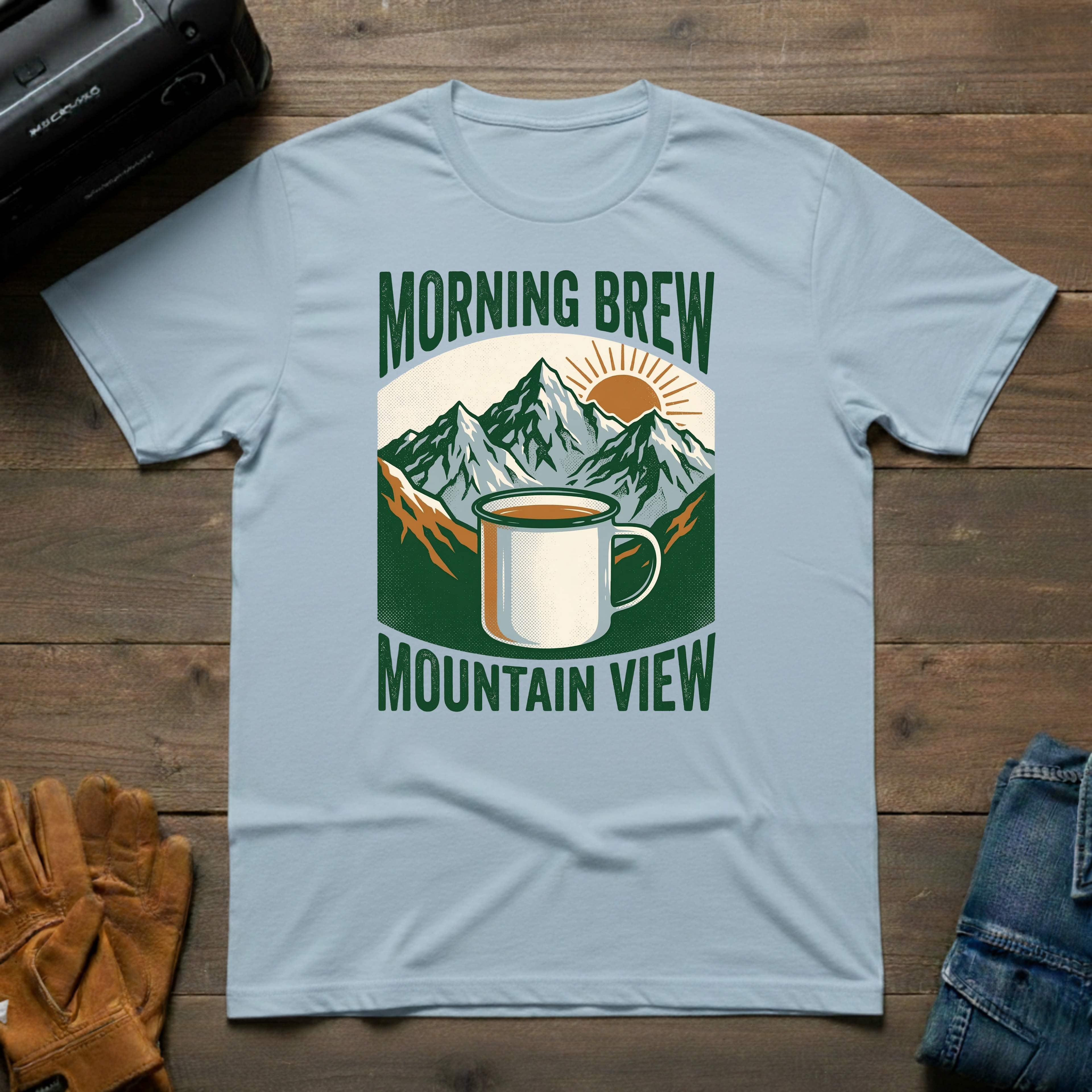 Morning Brew Mountain View T-Shirt