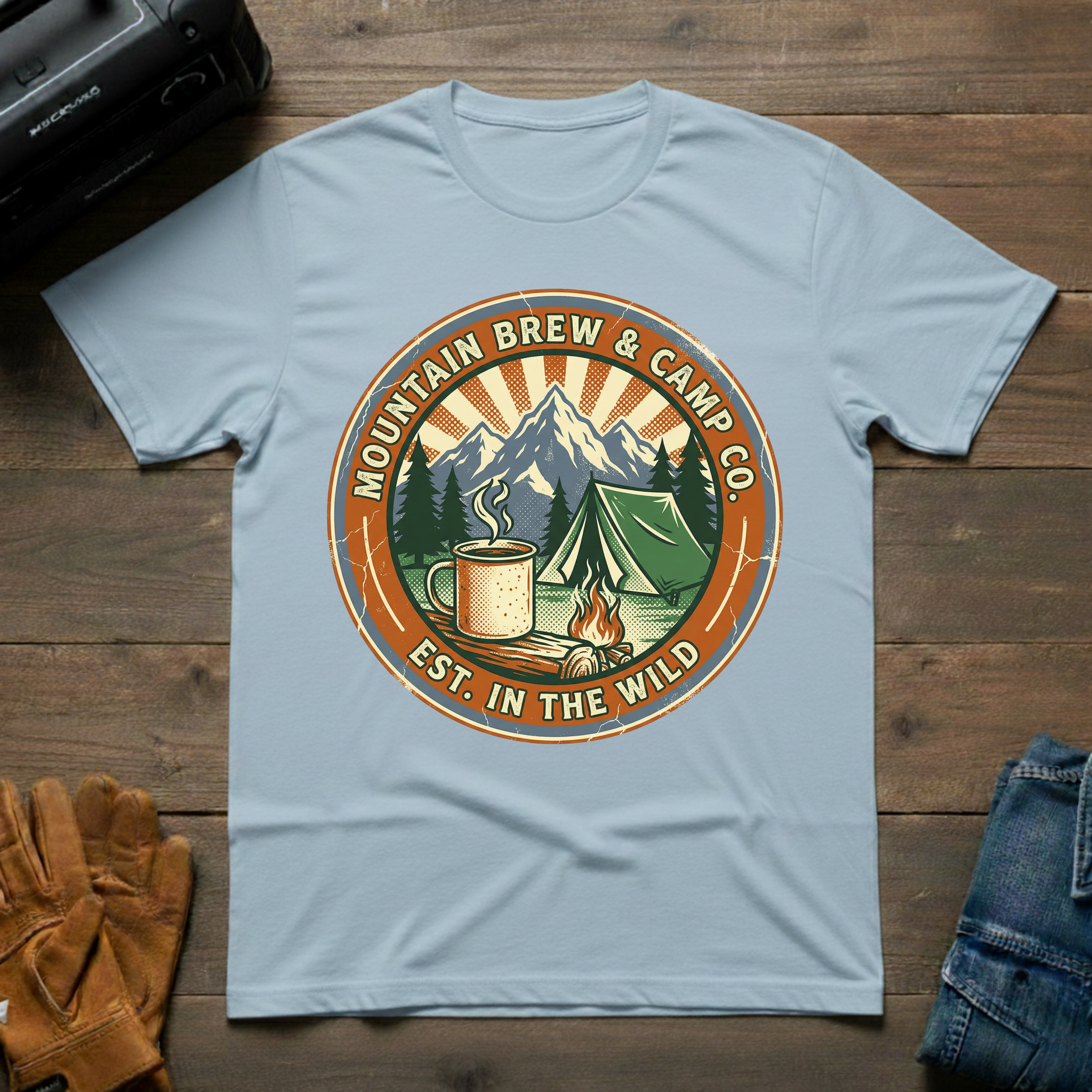 Mountain Brew & Camp T-Shirt