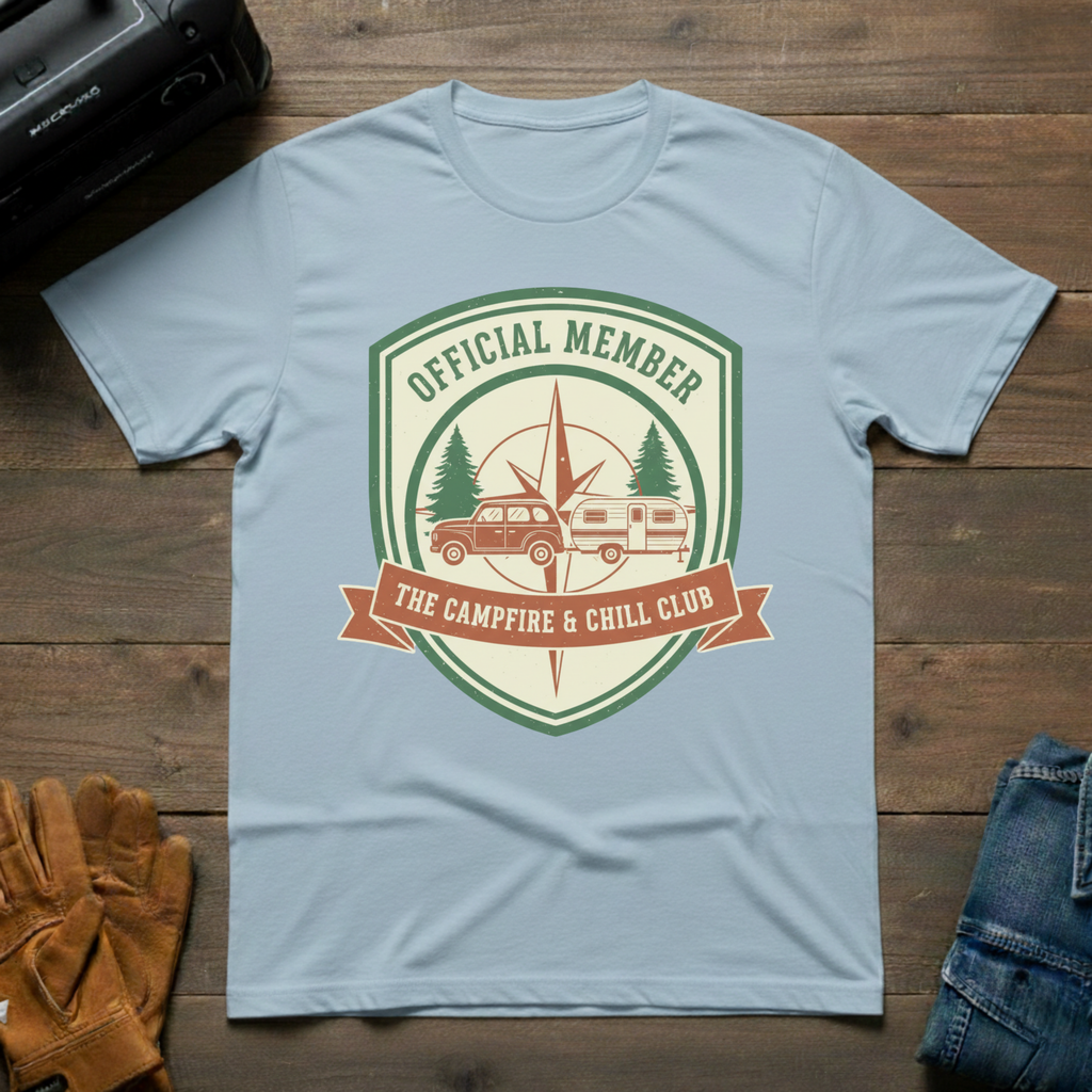 Campfire And Chill Club T-Shirt