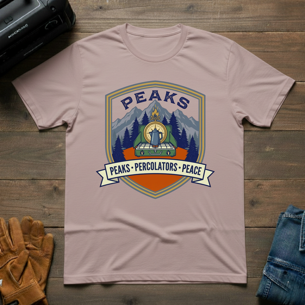 Peaks Percolators Peace T-Shirt