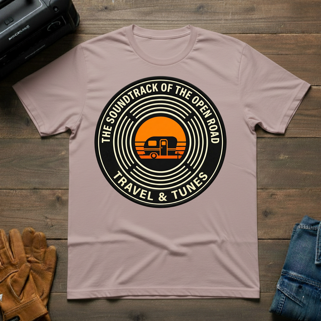 Travel & Tunes Trailer T-Shirt