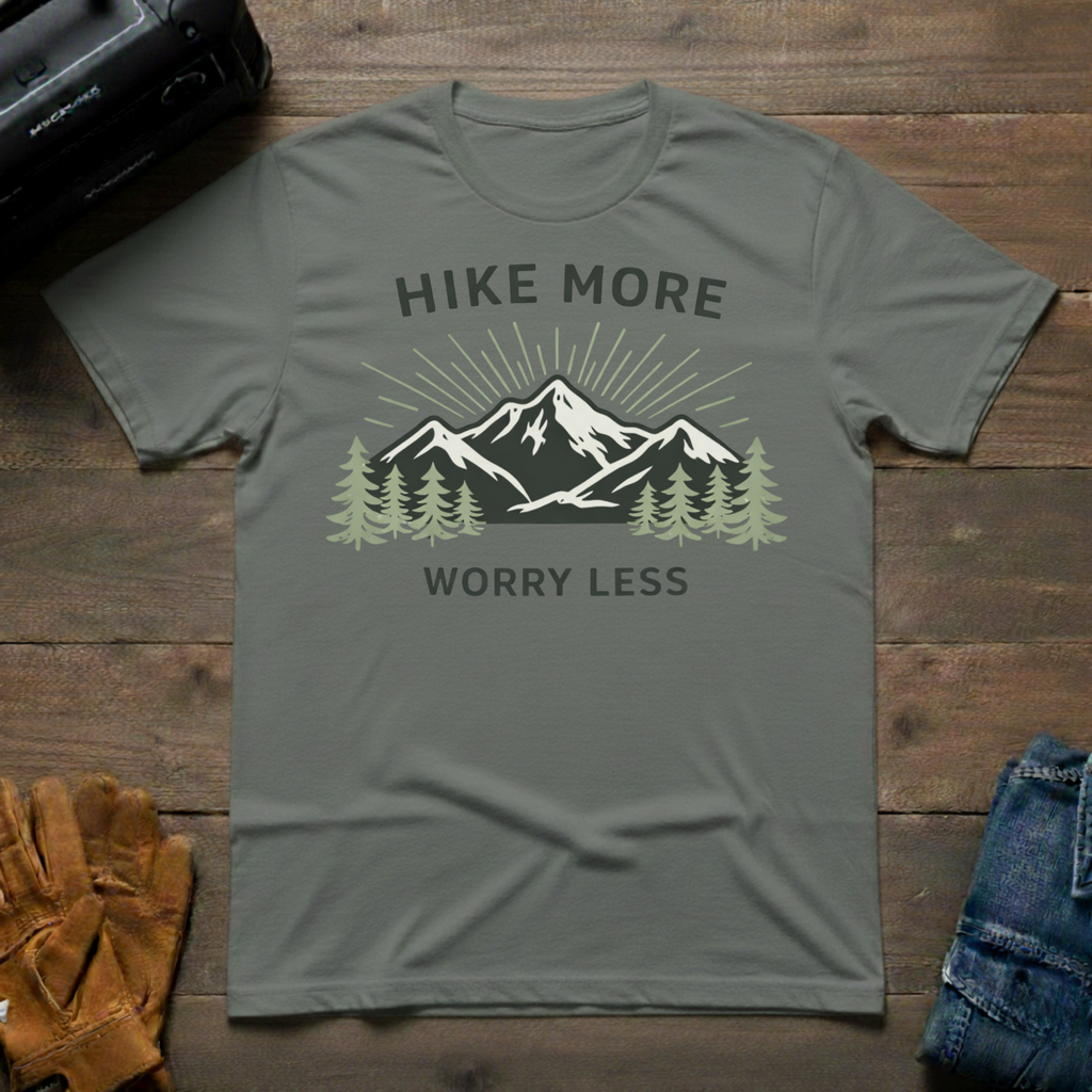 Hike More Worry Less T-Shirt