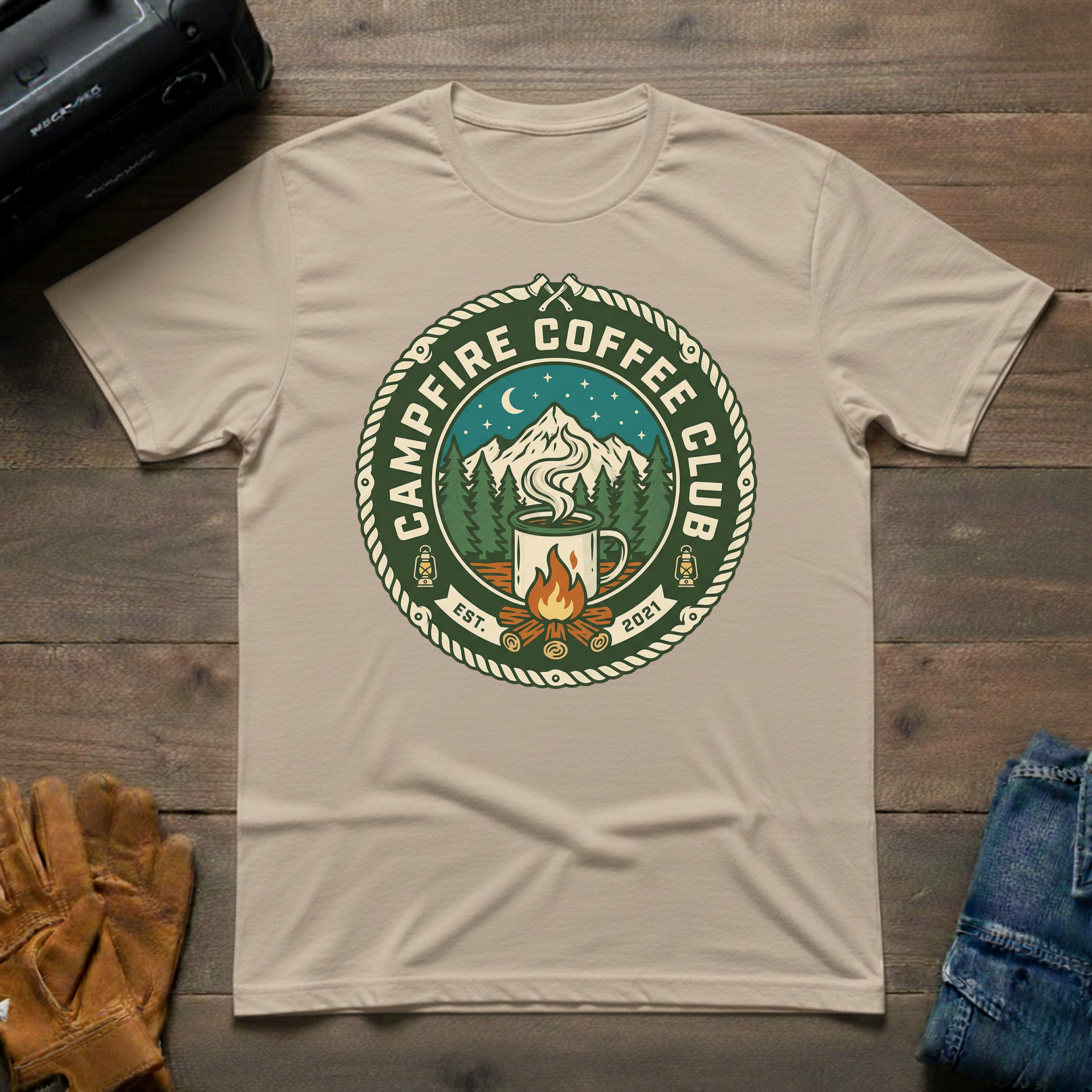 Campfire Coffee Club T-Shirt