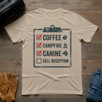 Coffee Campfire Canines T-Shirt