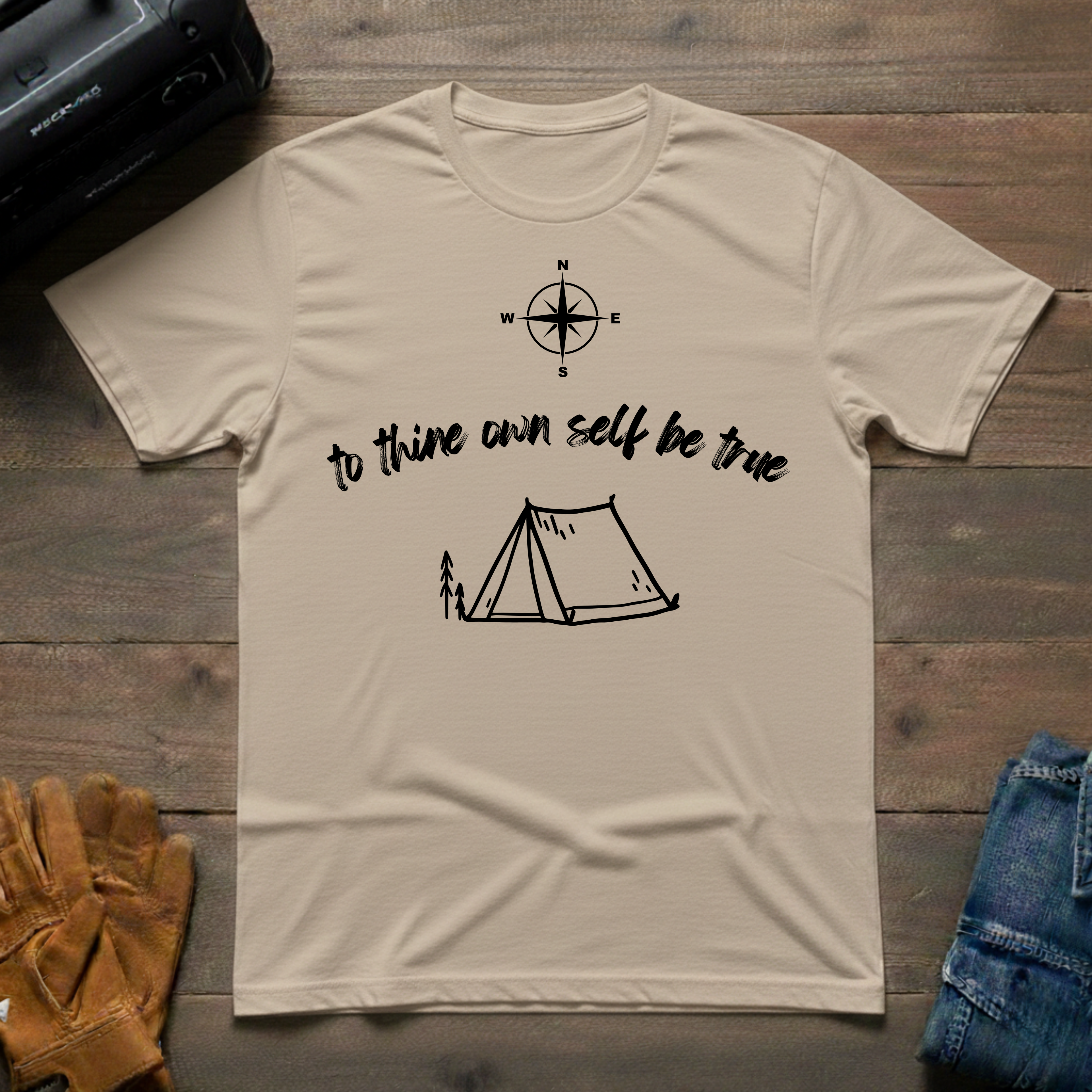 To Thine Own Self Be True Tent T-Shirt