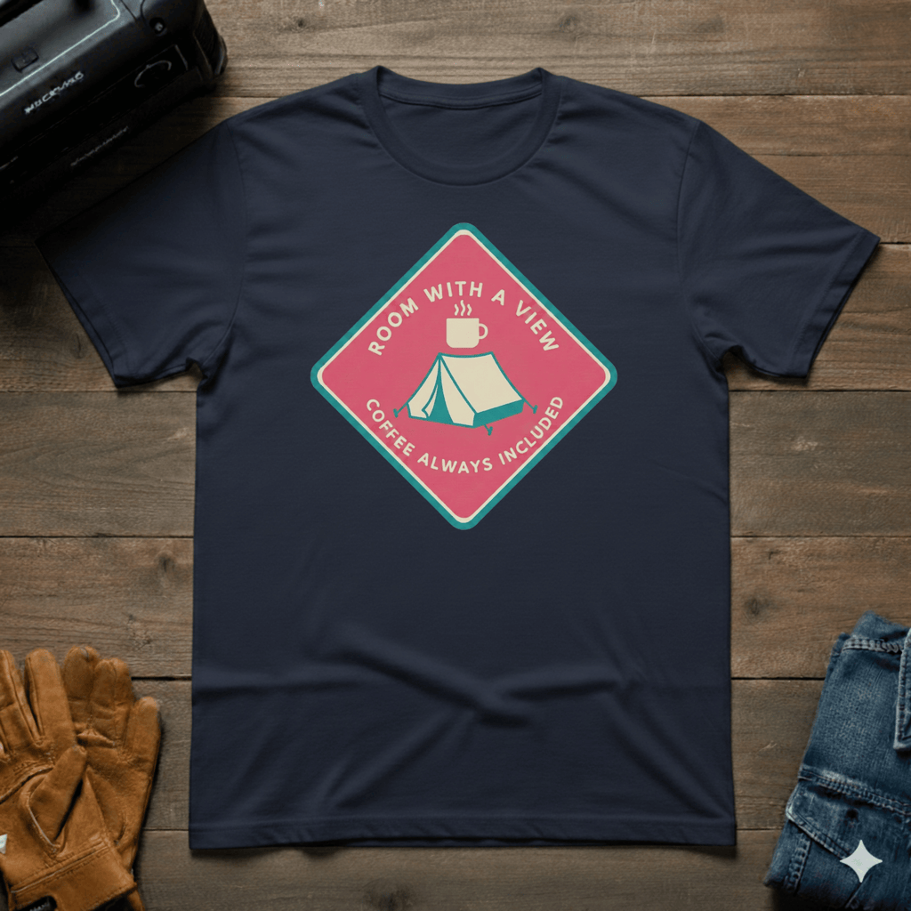 Room with a View Tent T-Shirt