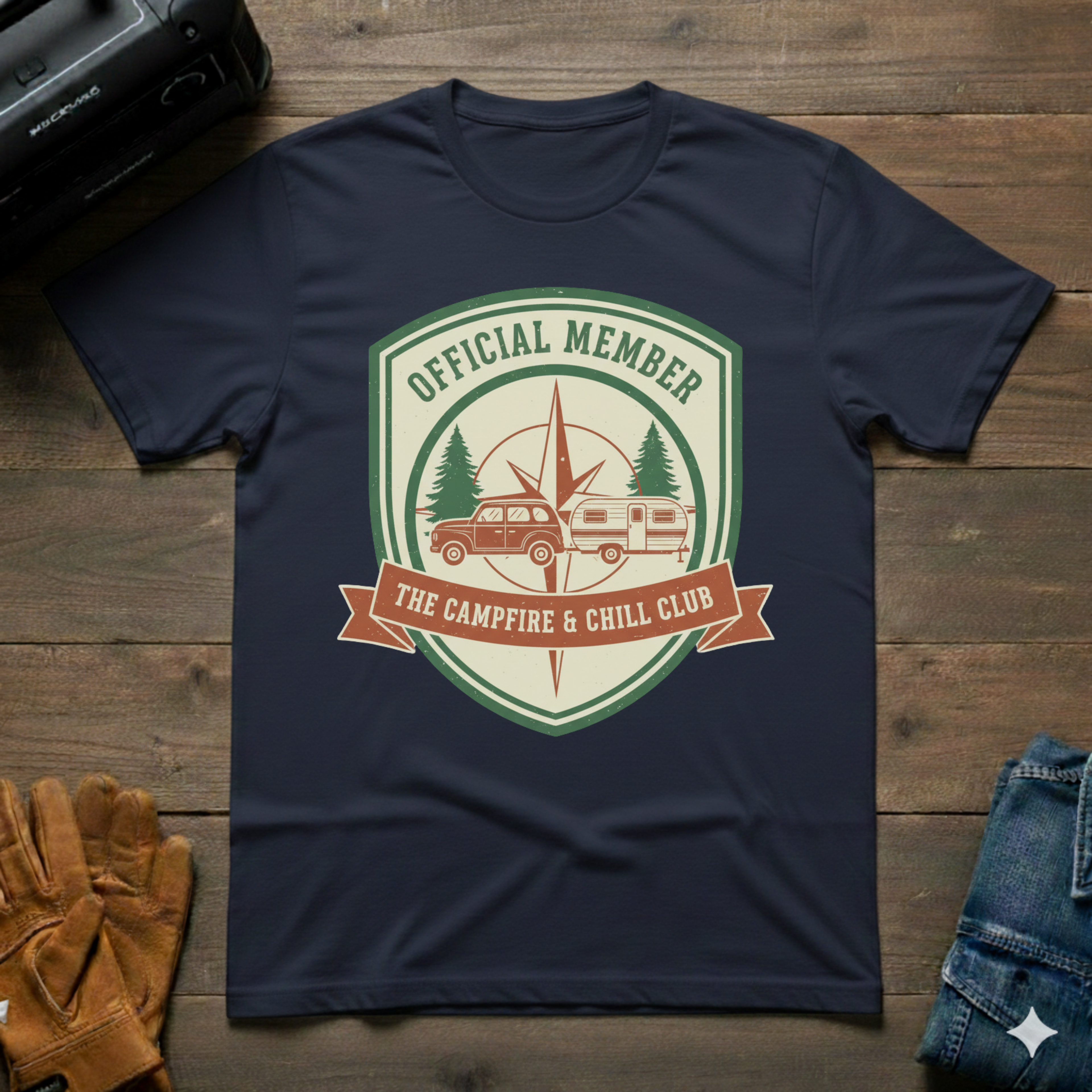 Campfire And Chill Club T-Shirt