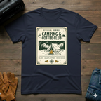 Camping and Coffee Club T-Shirt