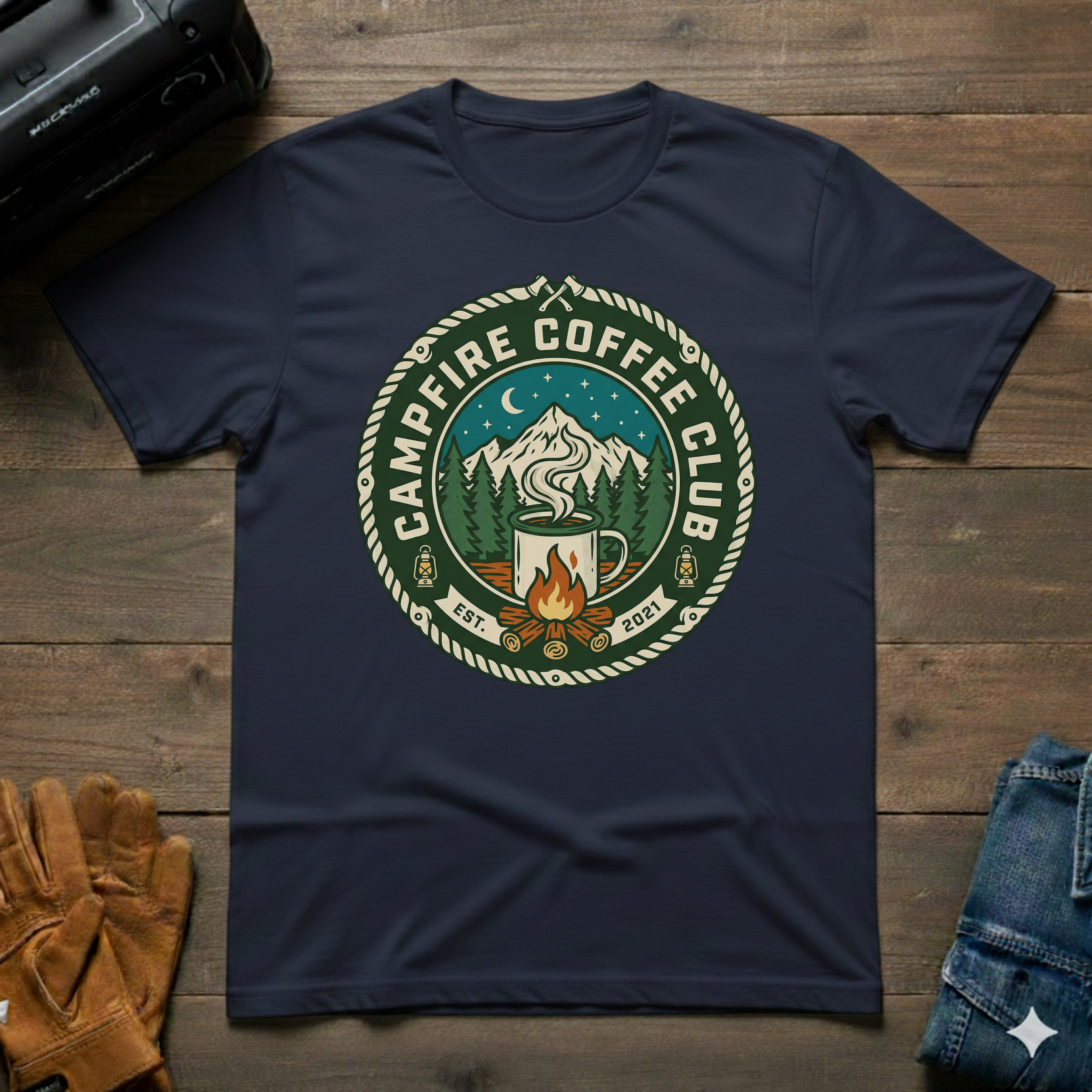 Campfire Coffee Club T-Shirt