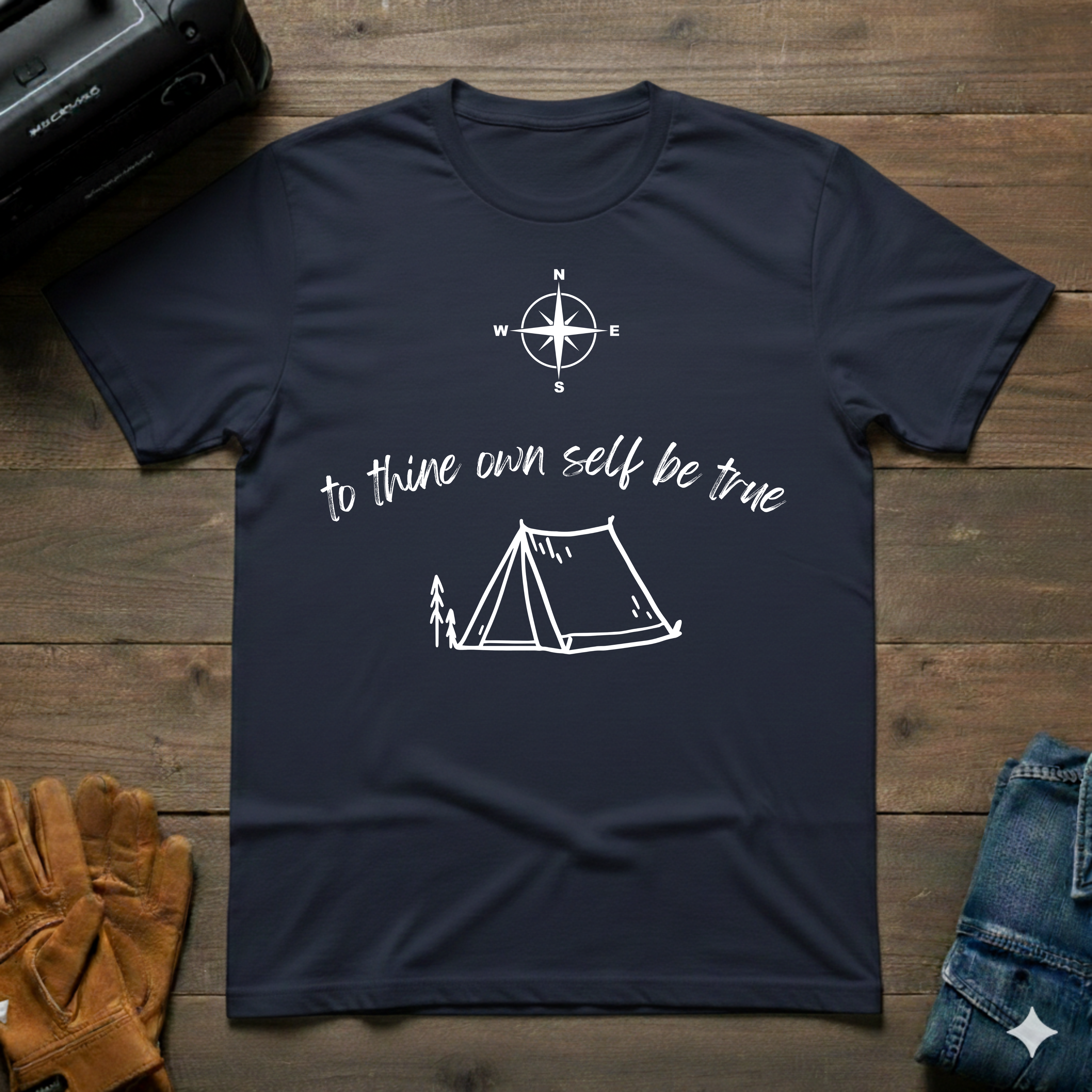 To Thine Own Self Be True Tent T-Shirt