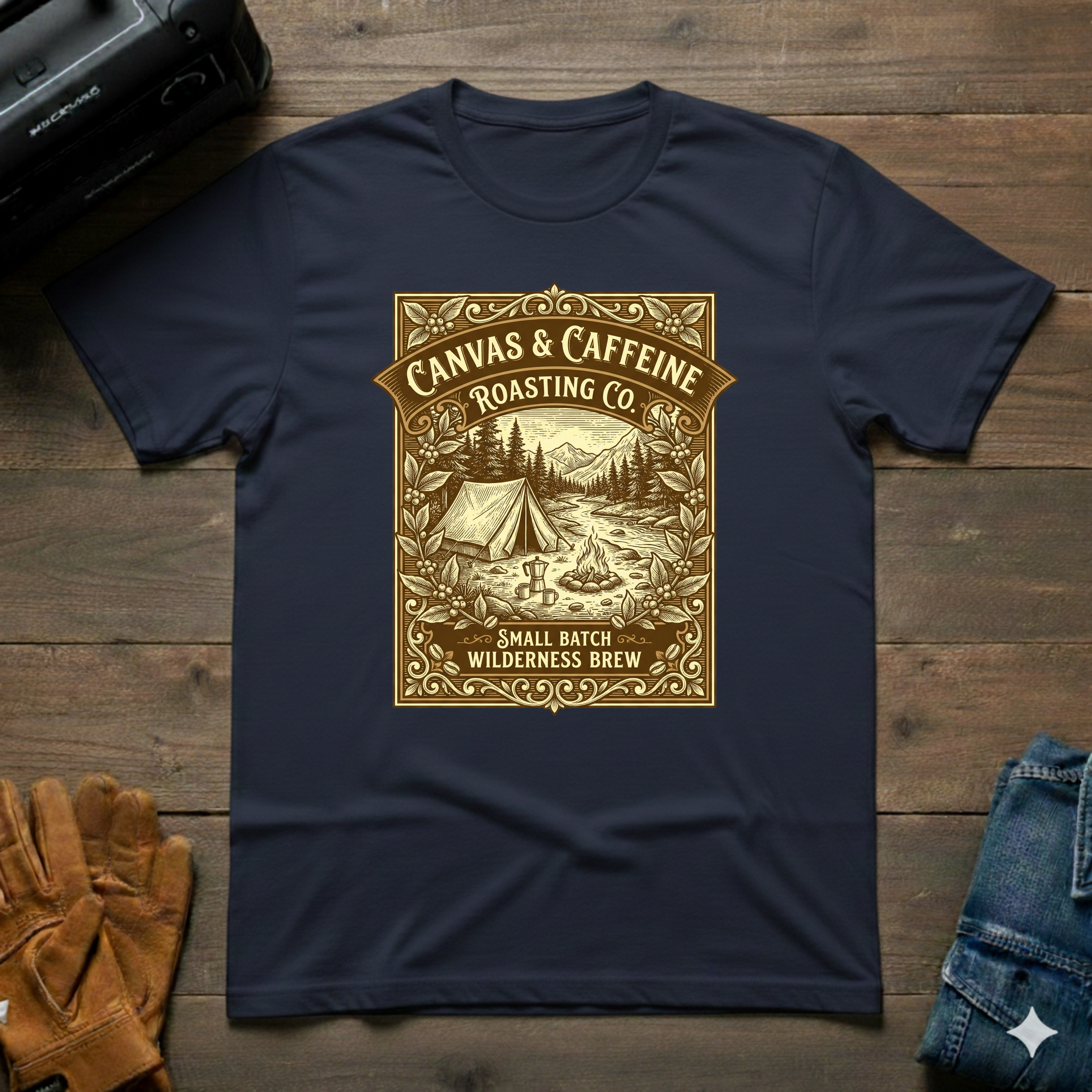 Canvas & Caffeine Roasting Co. T-Shirt
