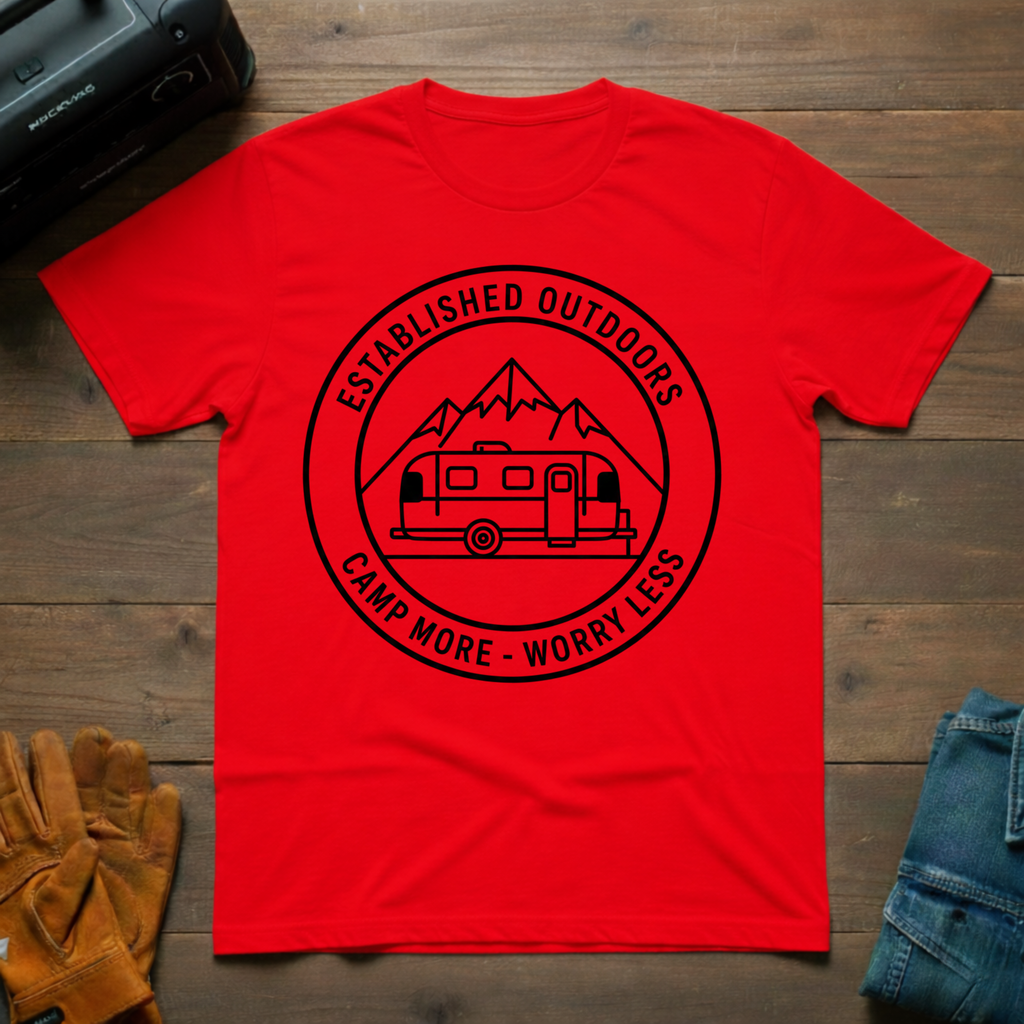 Camp More Worry Less T-Shirt