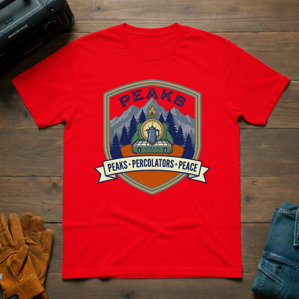 Peaks Percolators Peace T-Shirt