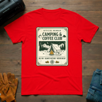 Camping and Coffee Club T-Shirt