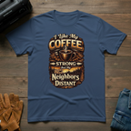 I Like My Coffee Strong RV Unisex T-Shirt