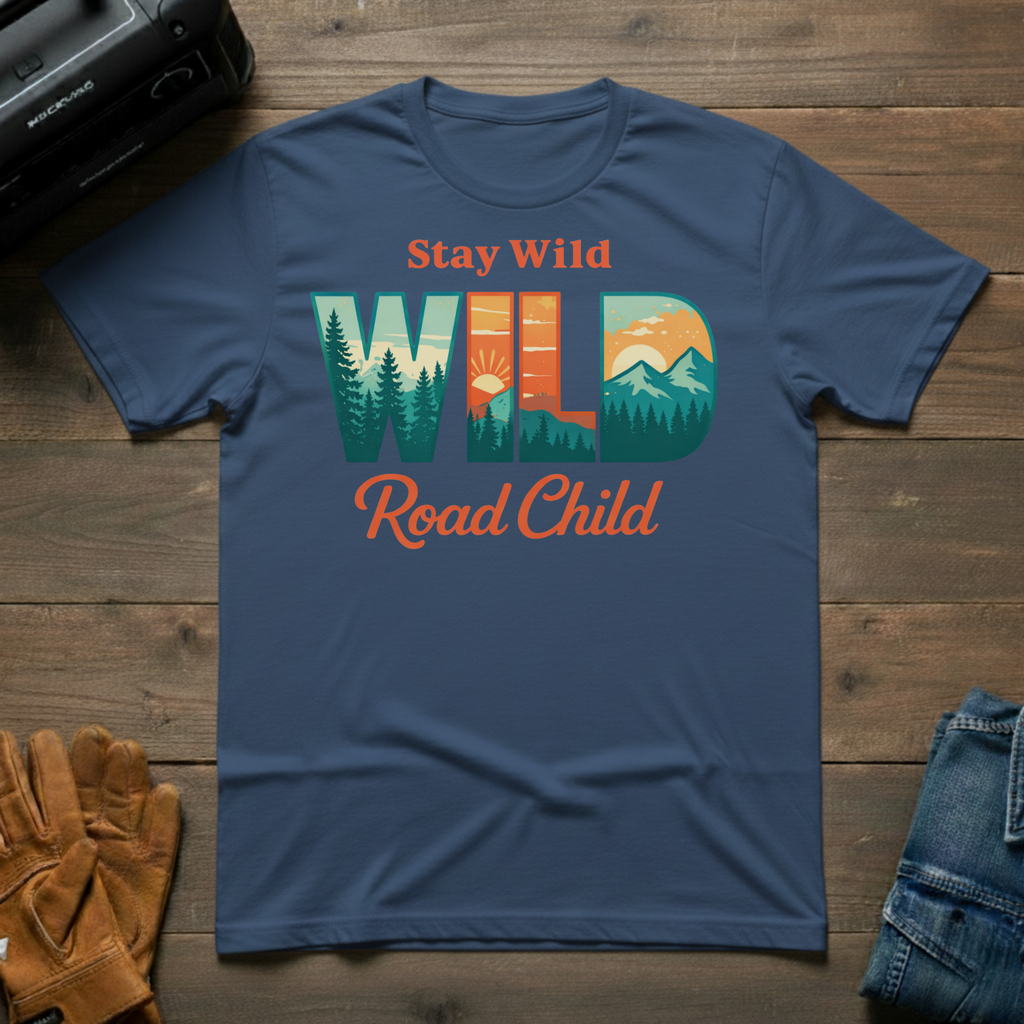 Stay Wild Road Child T-Shirt