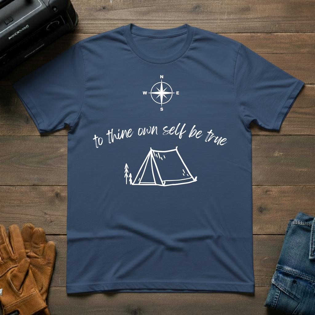 To Thine Own Self Be True Tent T-Shirt