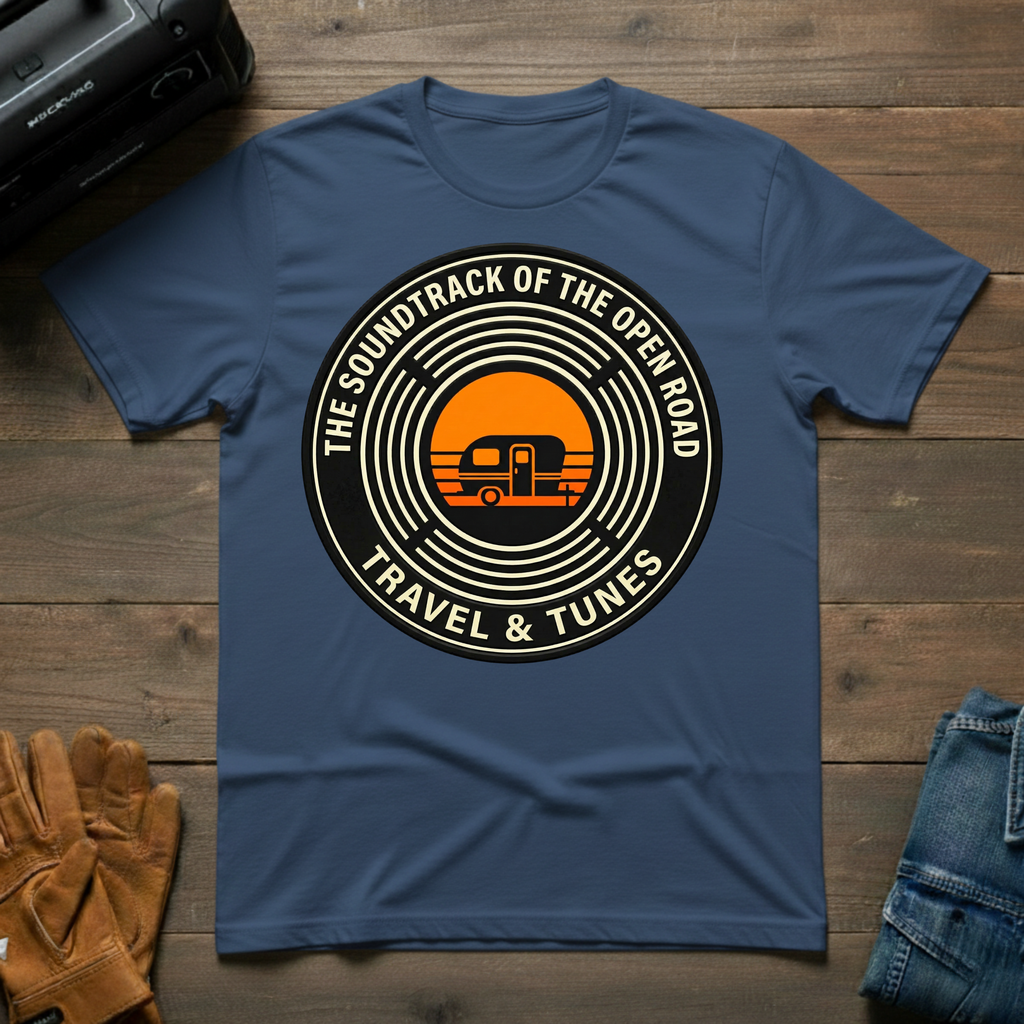Travel & Tunes Trailer T-Shirt