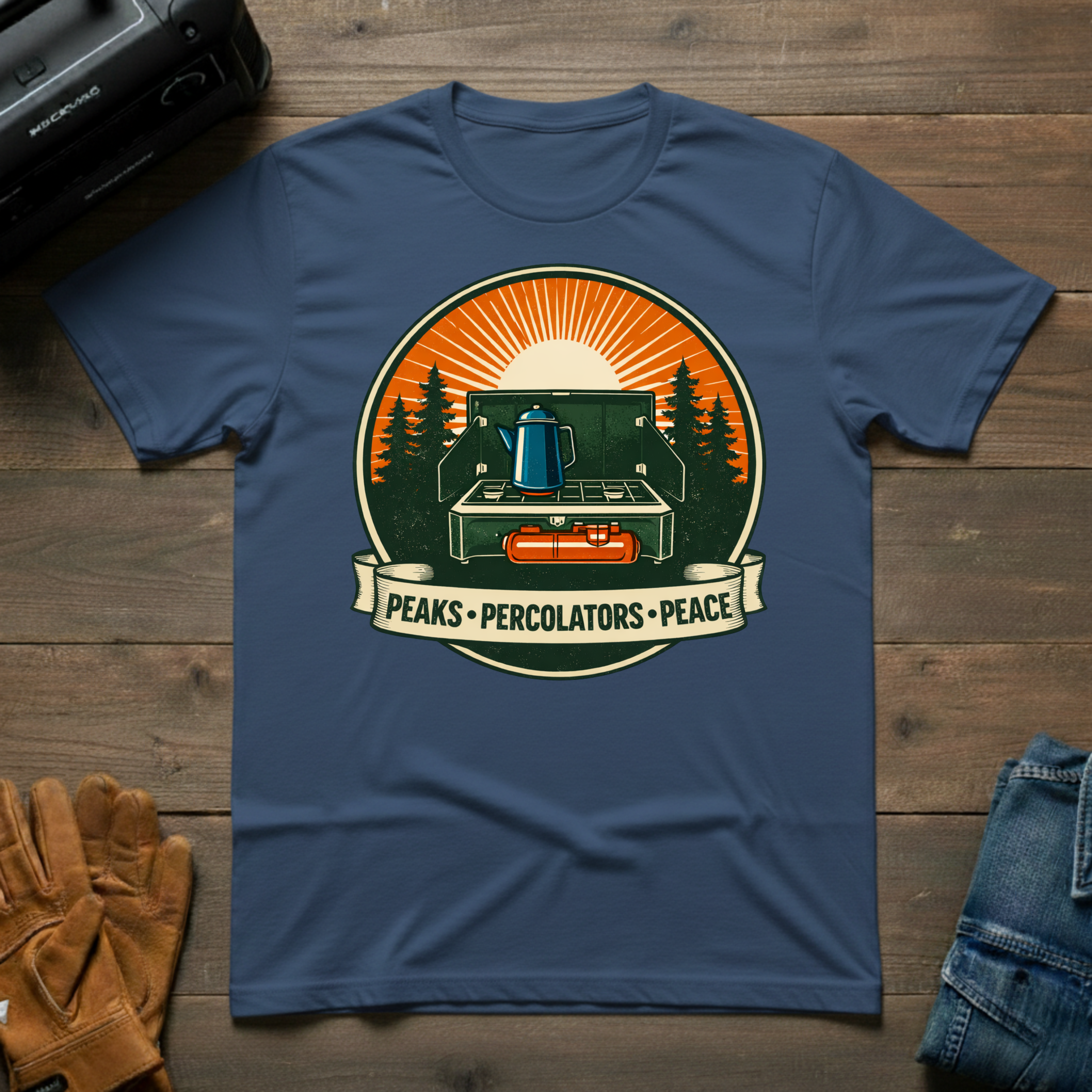 Peaks Percolators Peace T-Shirt