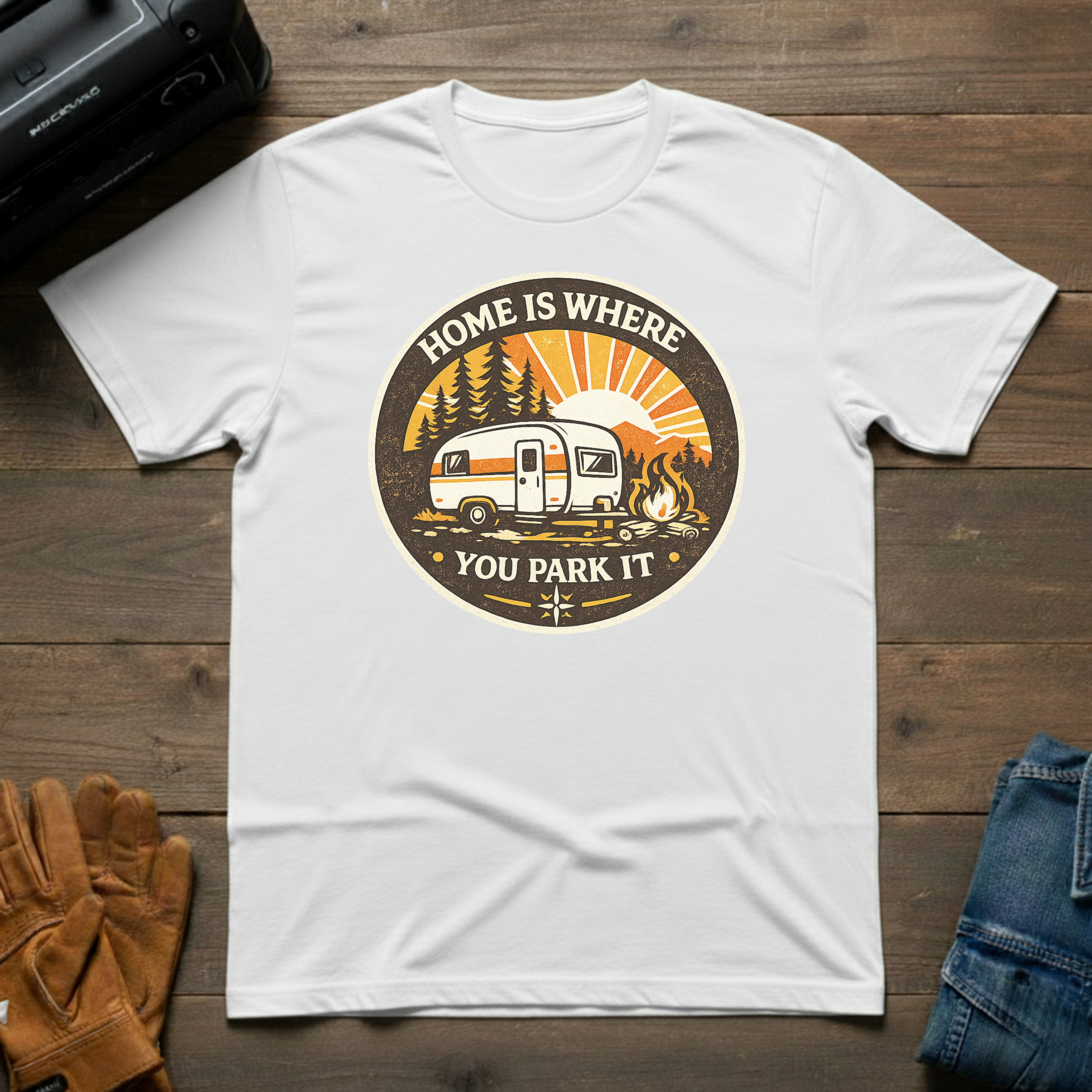 Home Is Where You Park It T-Shirt