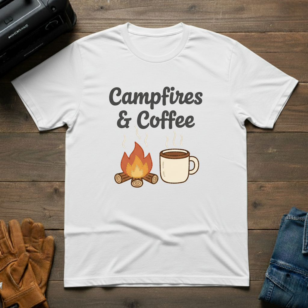 Campfires & Coffee T-Shirt
