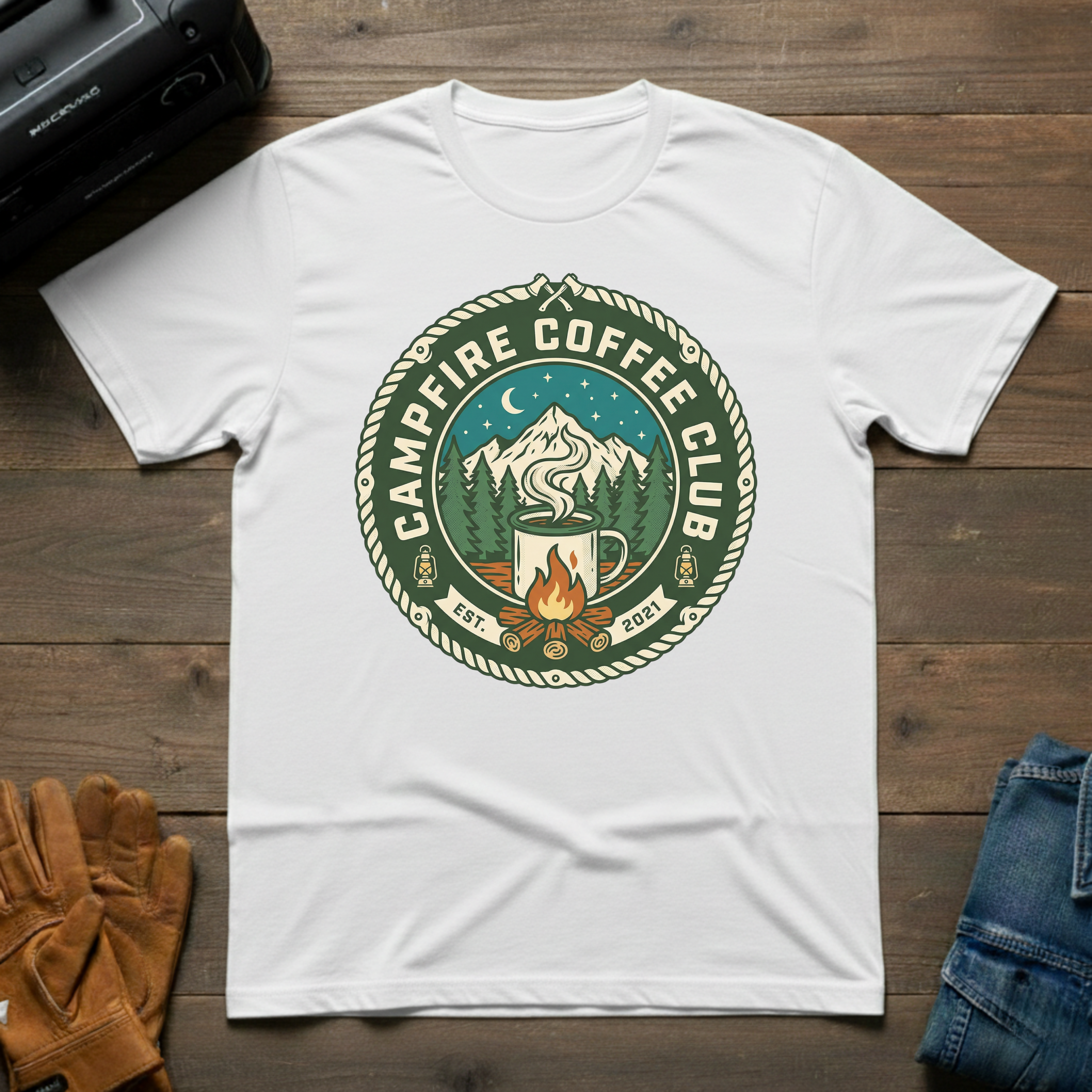 Campfire Coffee Club T-Shirt