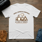 Dogs, Coffee & Campfires T-Shirt