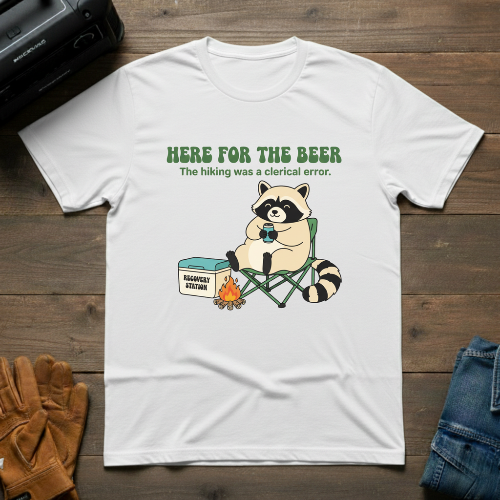 Here For The Beer T-Shirt