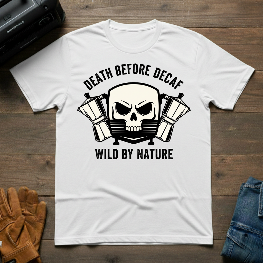 Death Before Decaf T-Shirt