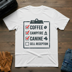 Coffee Campfire Canines T-Shirt
