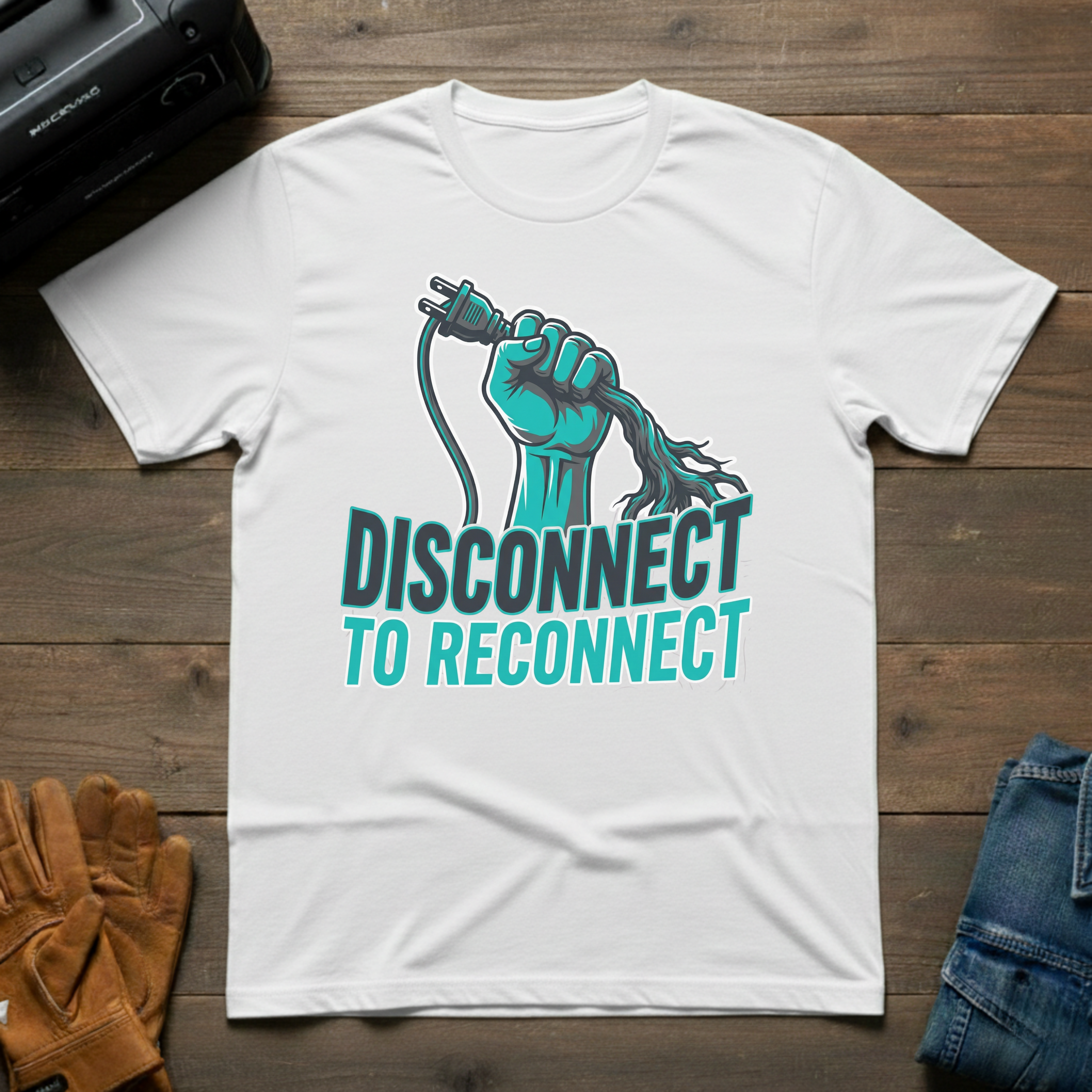 Disconnect to Reconnect T-Shirt
