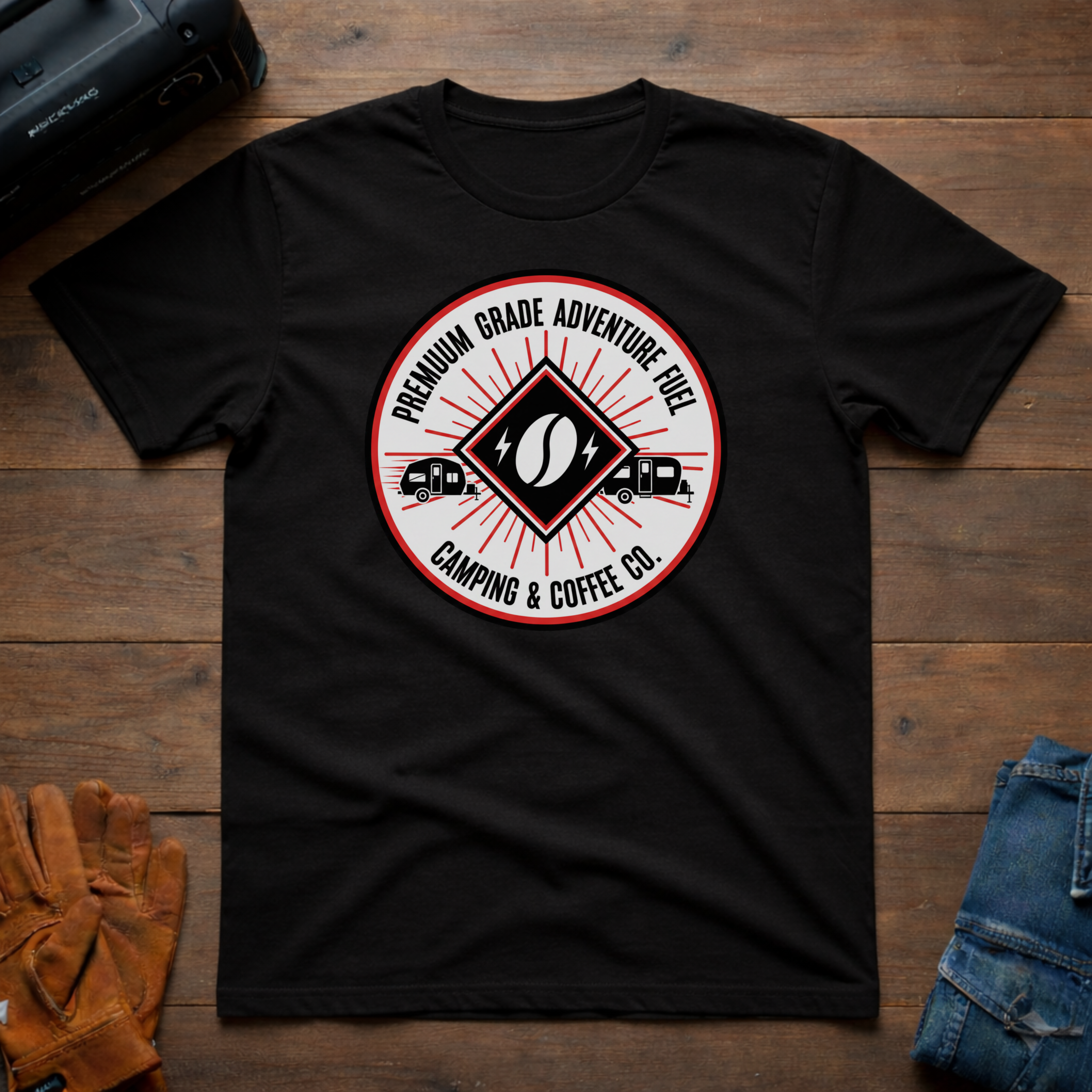 Coffee And Camping T-Shirt