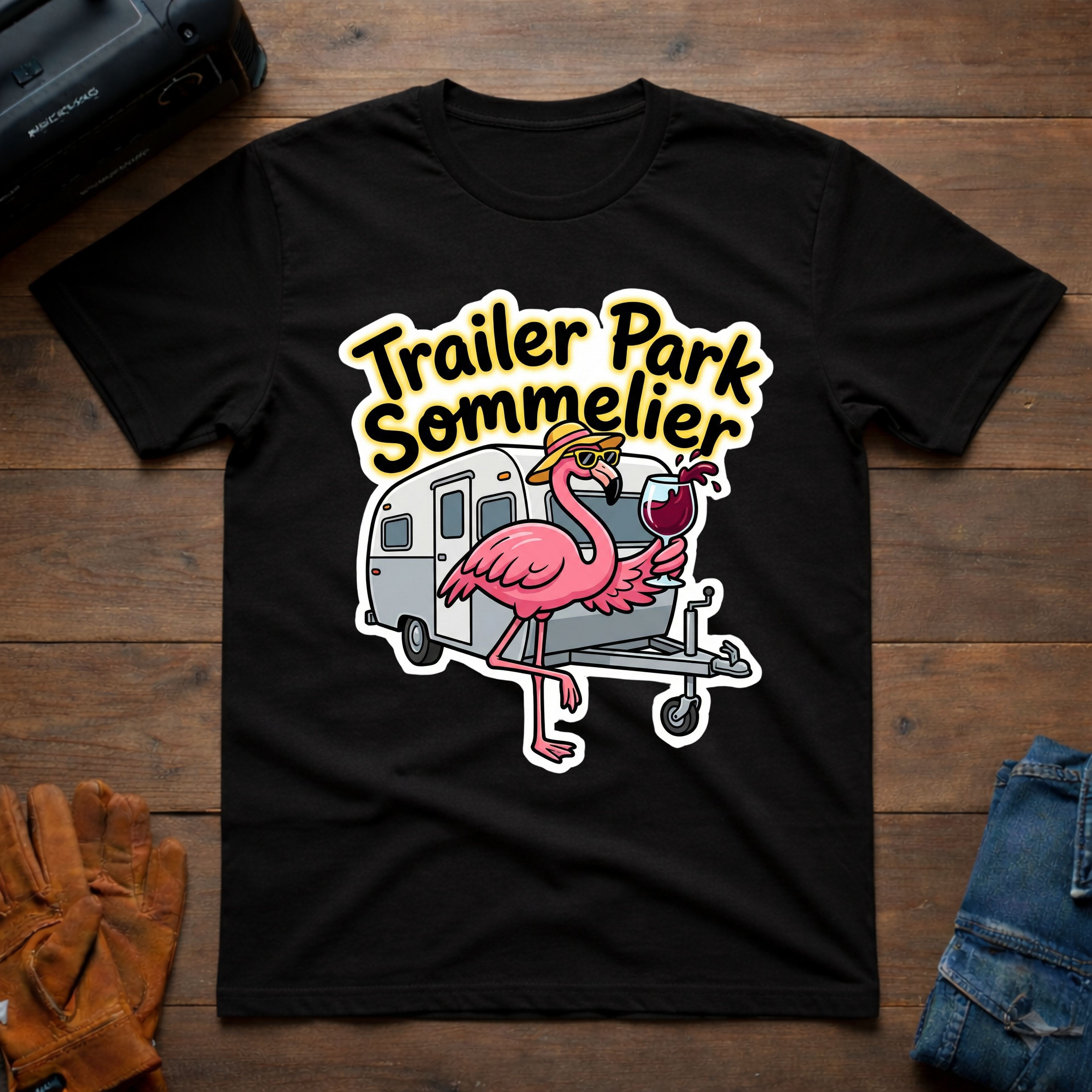 Trailer Park Sommelier T-Shirt
