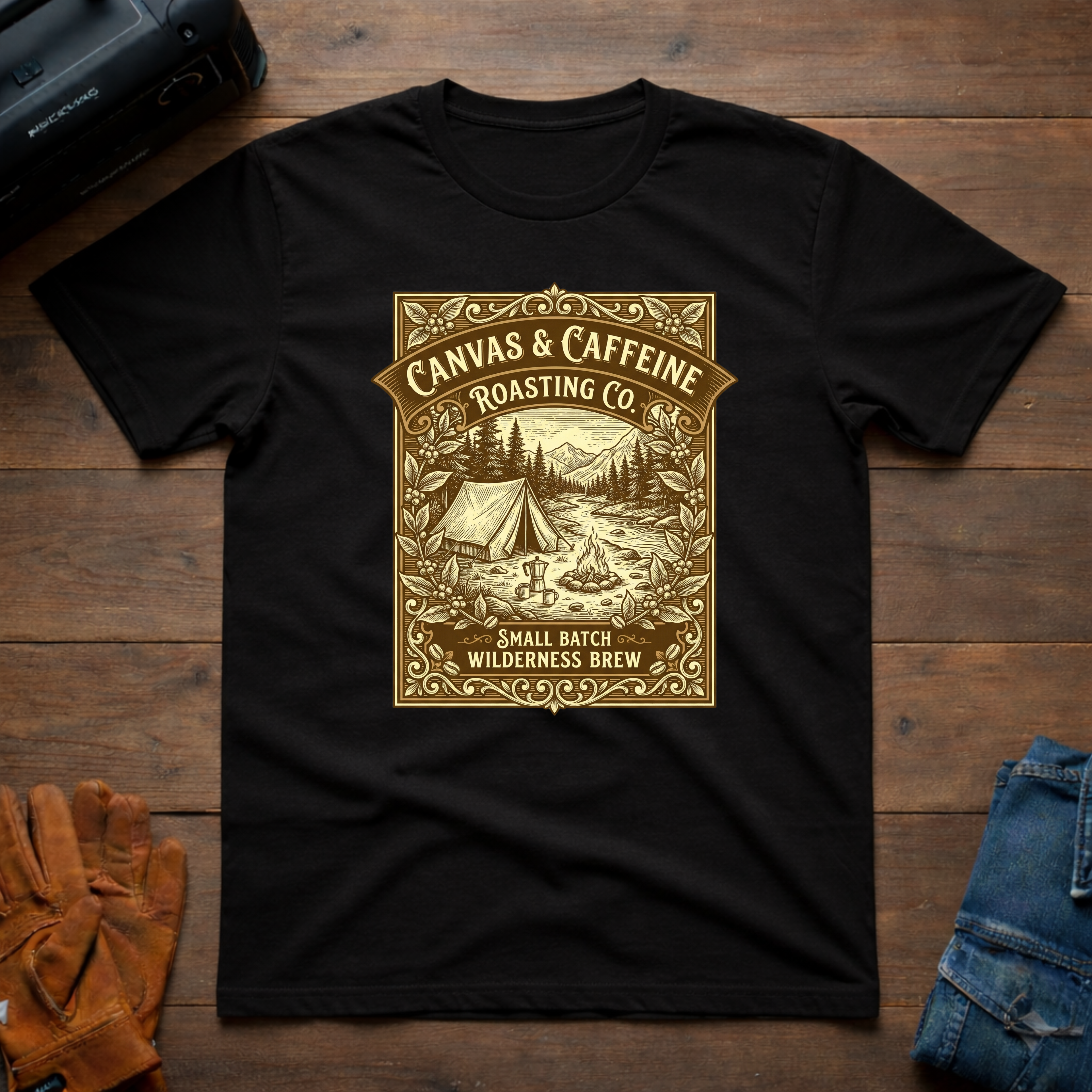 Canvas & Caffeine Roasting Co. T-Shirt