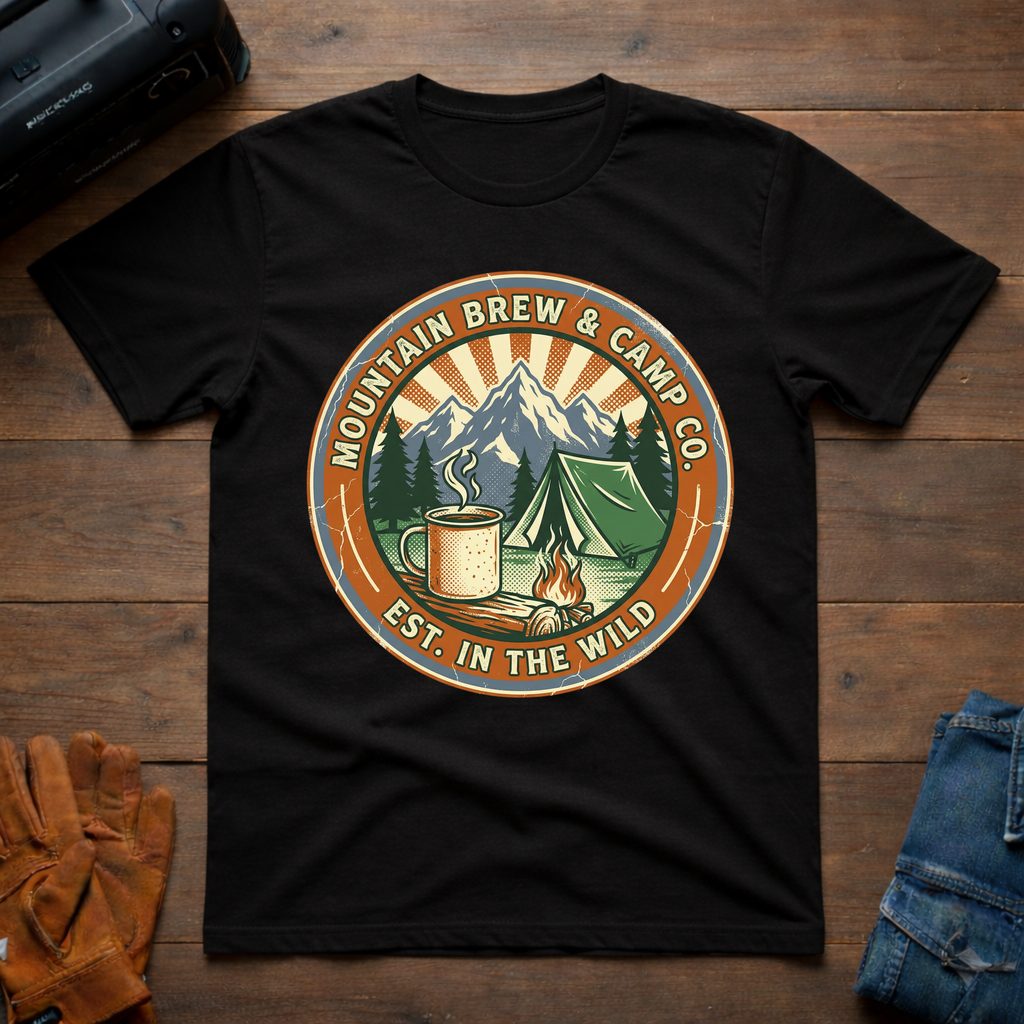 Mountain Brew & Camp T-Shirt