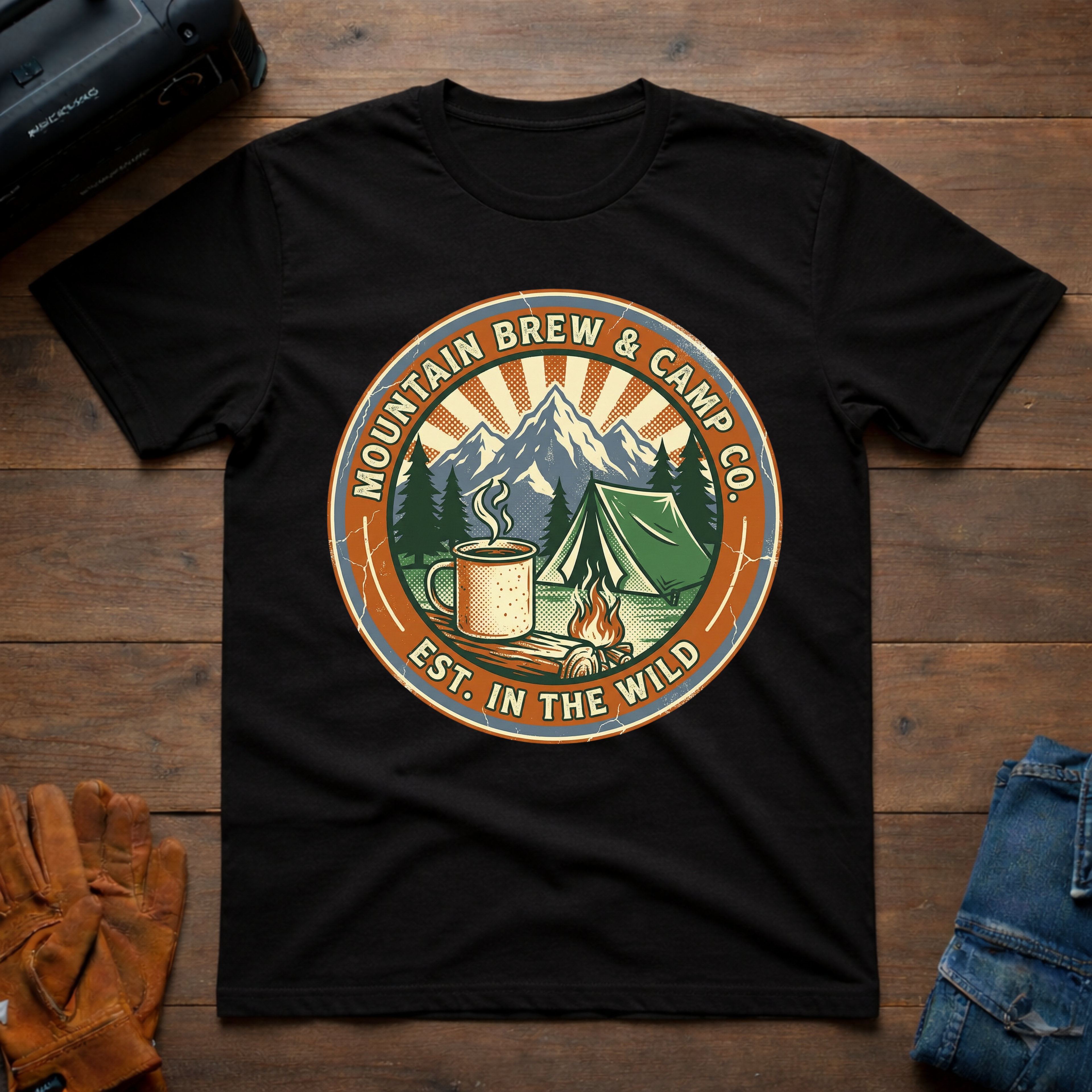 Mountain Brew & Camp T-Shirt